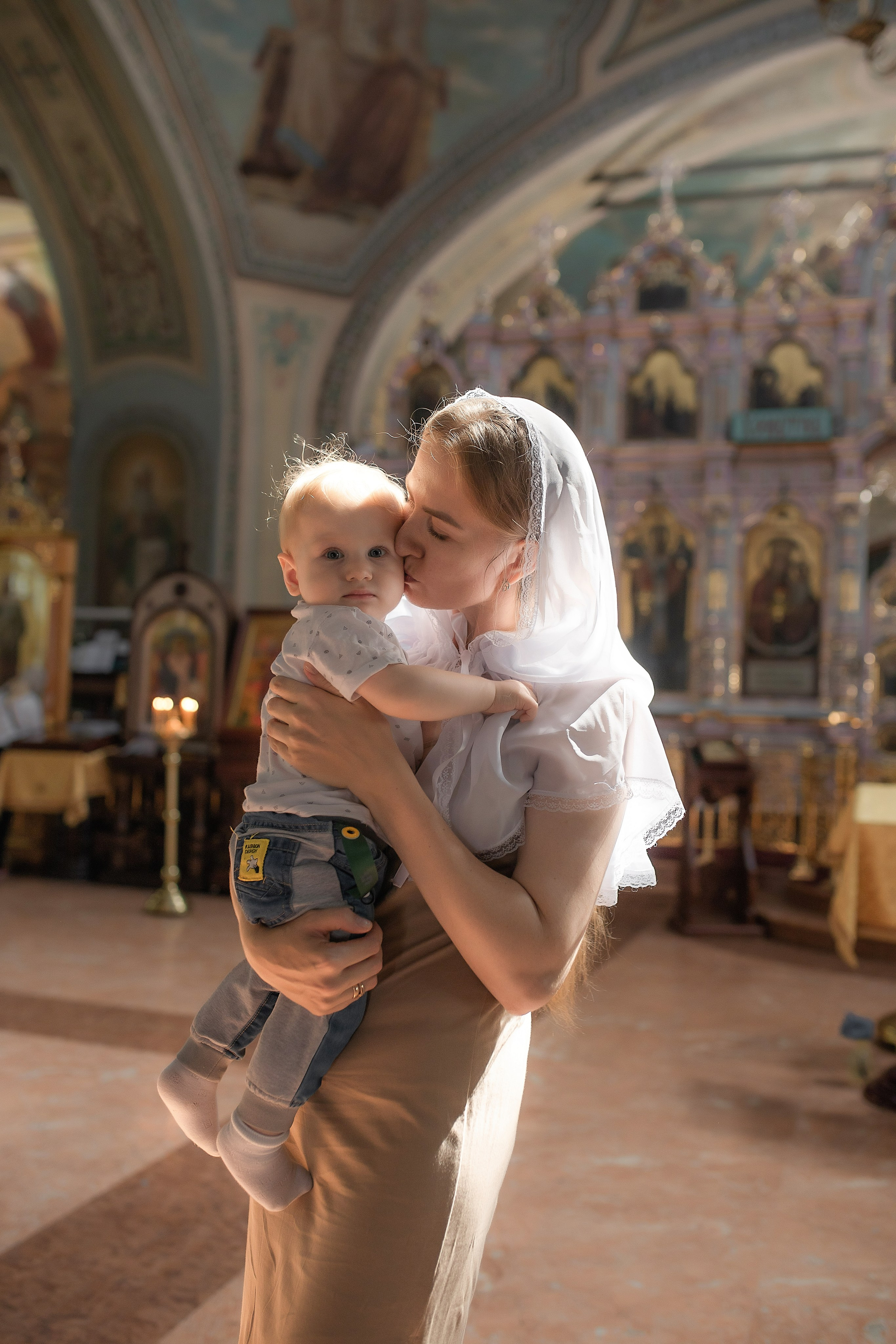 Таинство крещения в Железнодорожном. Фотограф в Железнодорожном и Балашихе