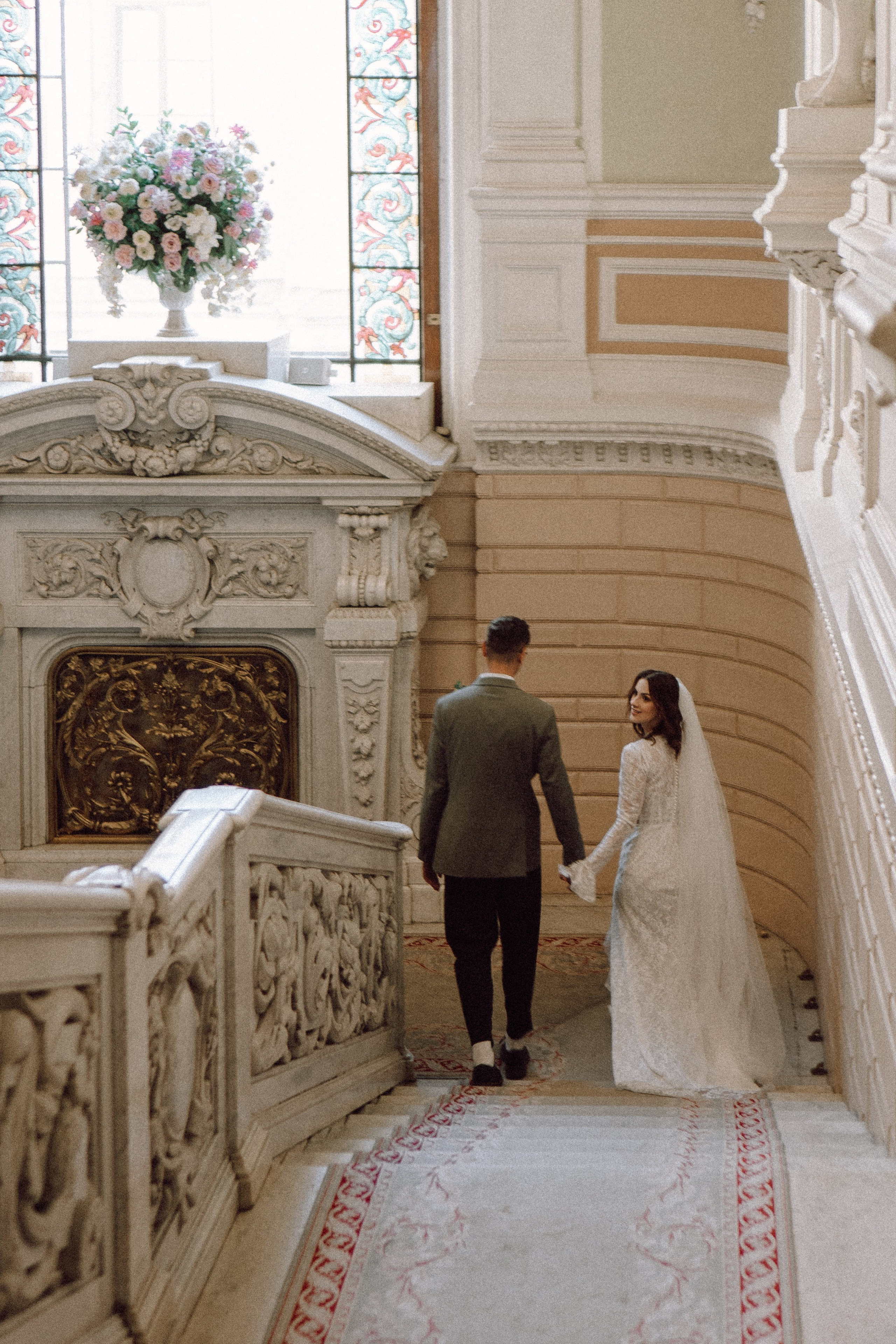 СВАДЕБНАЯ СЬЕМКА В ПЕРВОМ ДВОРЦЕ БРАКОСОЧЕТАНИЯ. Профессиональный фотограф, Санкт-Петербург — Виктория Богомолова