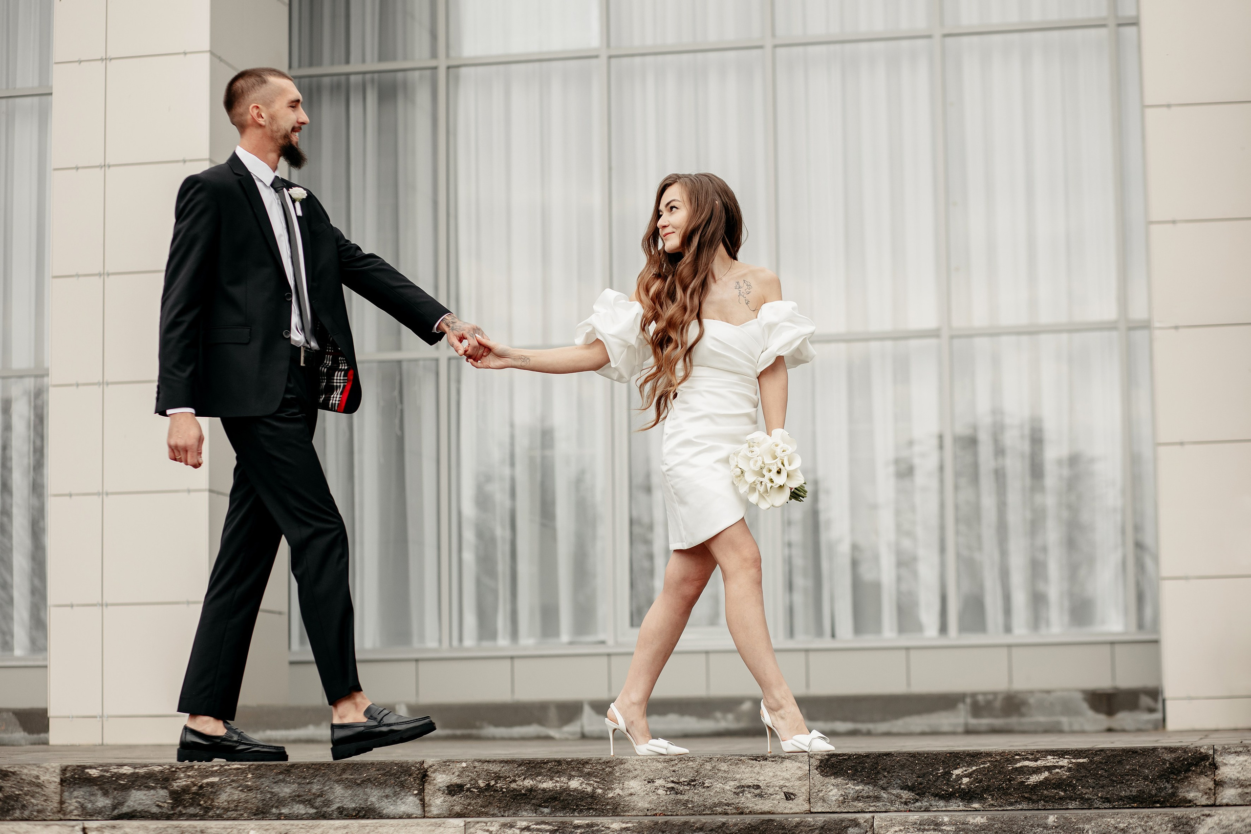 Дмитрий и Альбина. Свадебный фотограф в Алексеевке Сергей Коротенко