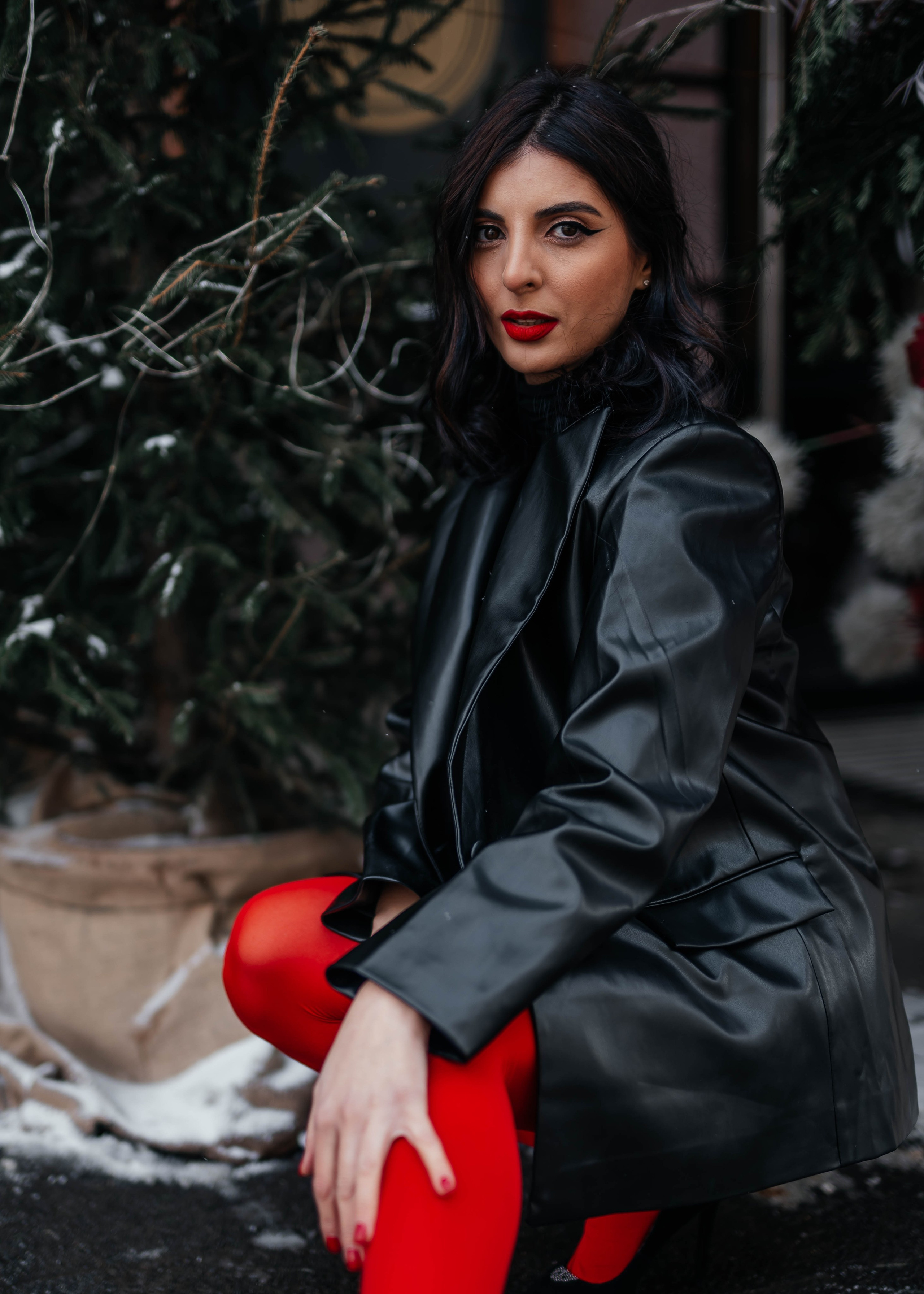 Фотосессия зима в городе. Свадебный фотограф в Саратове и Москве Гусейнова Рухия