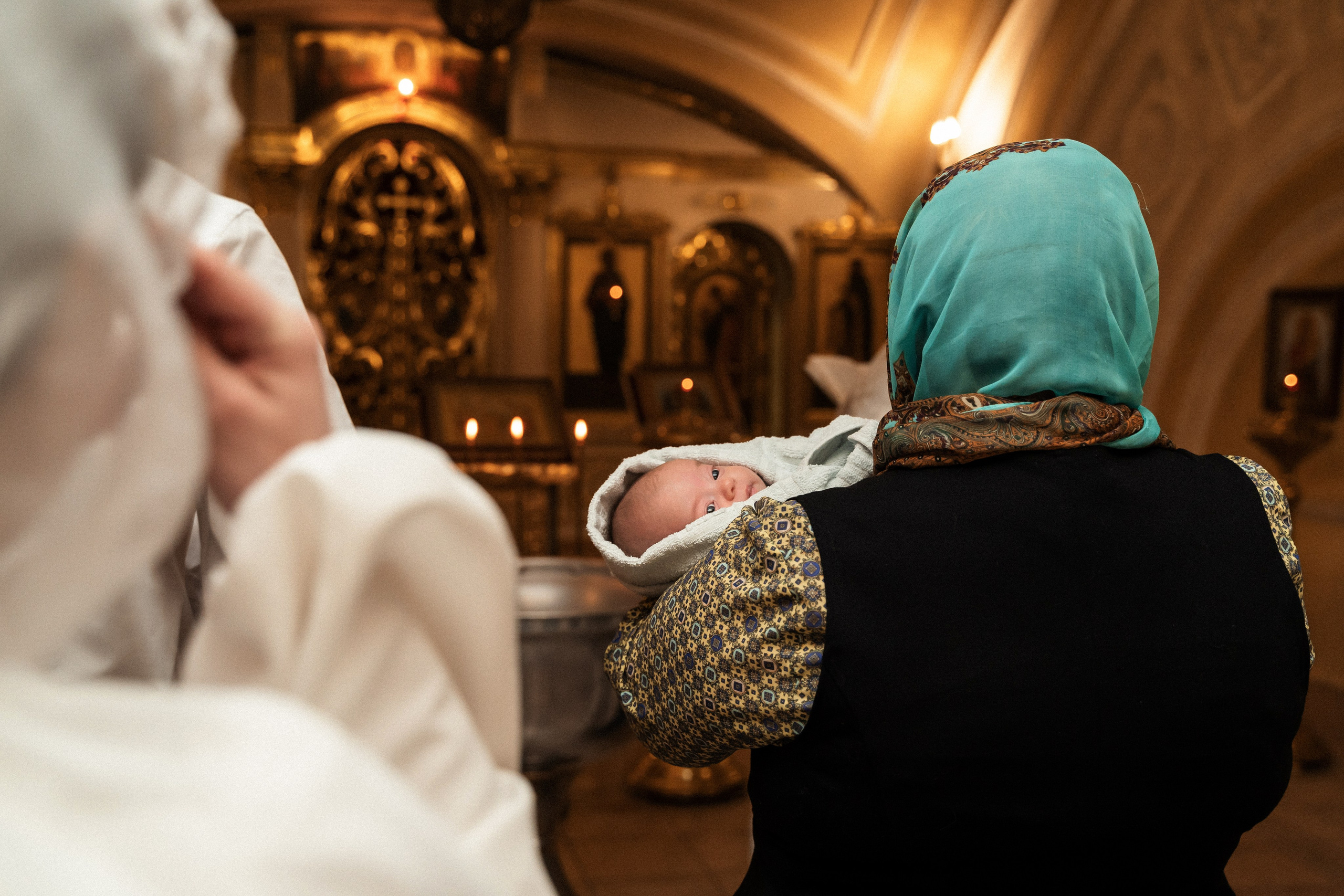 Крещение. Фотограф Алина Филимонова Тверь