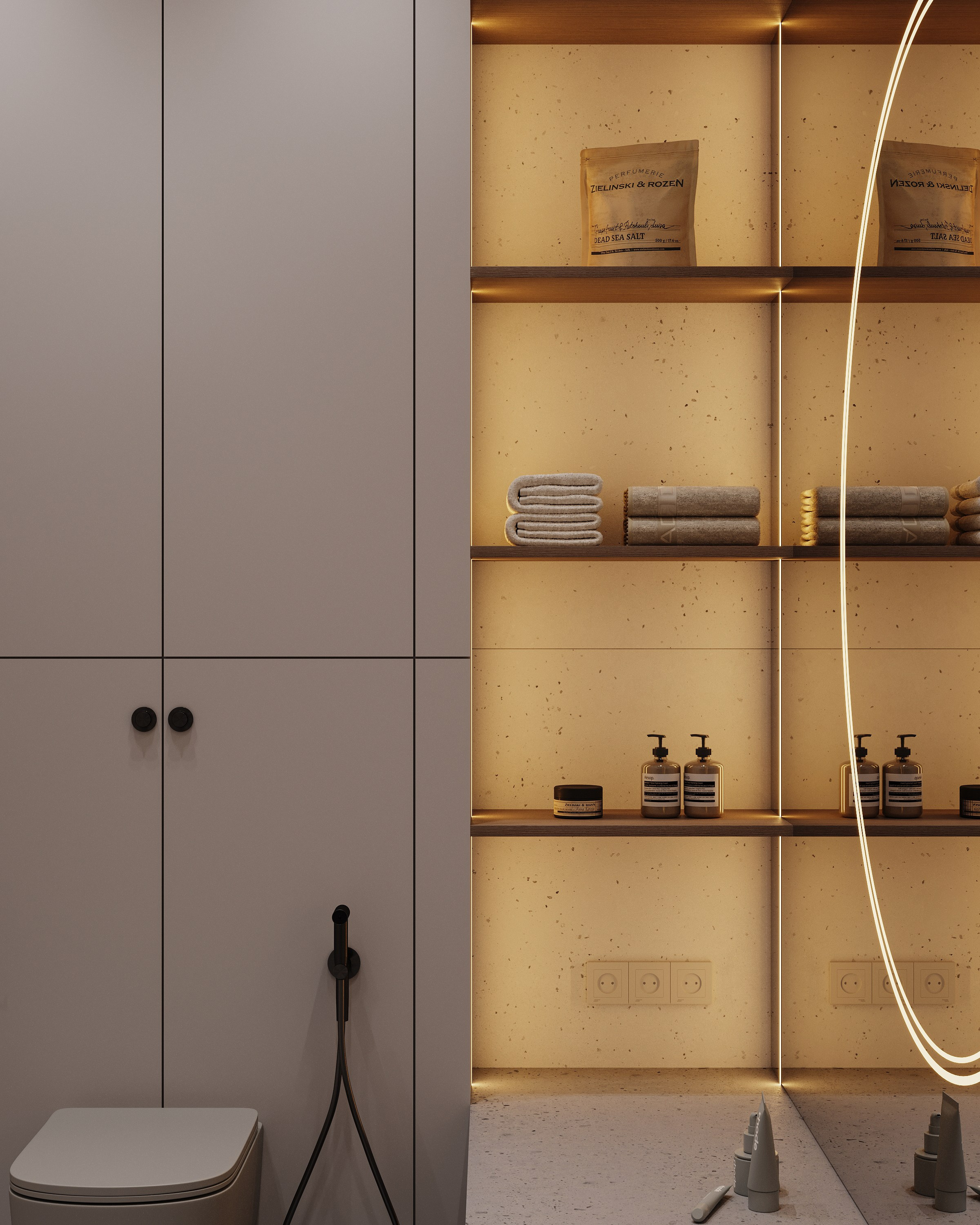 Эффектный санузел. 3D визуализатор