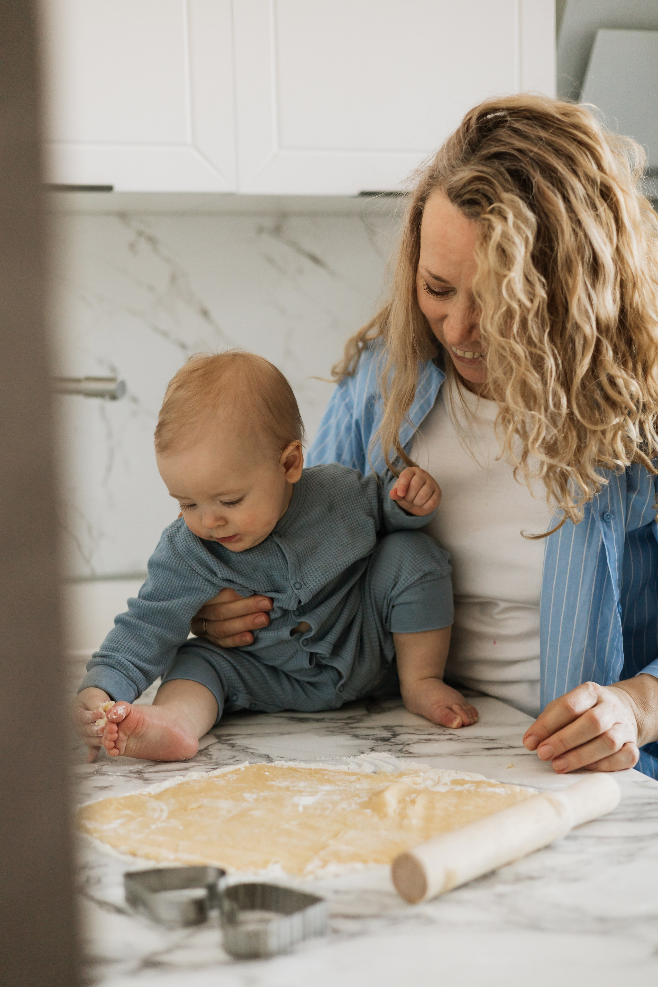 Тимоша с мамой и бабушкой. Фотограф в Кемерово Миллер Анна