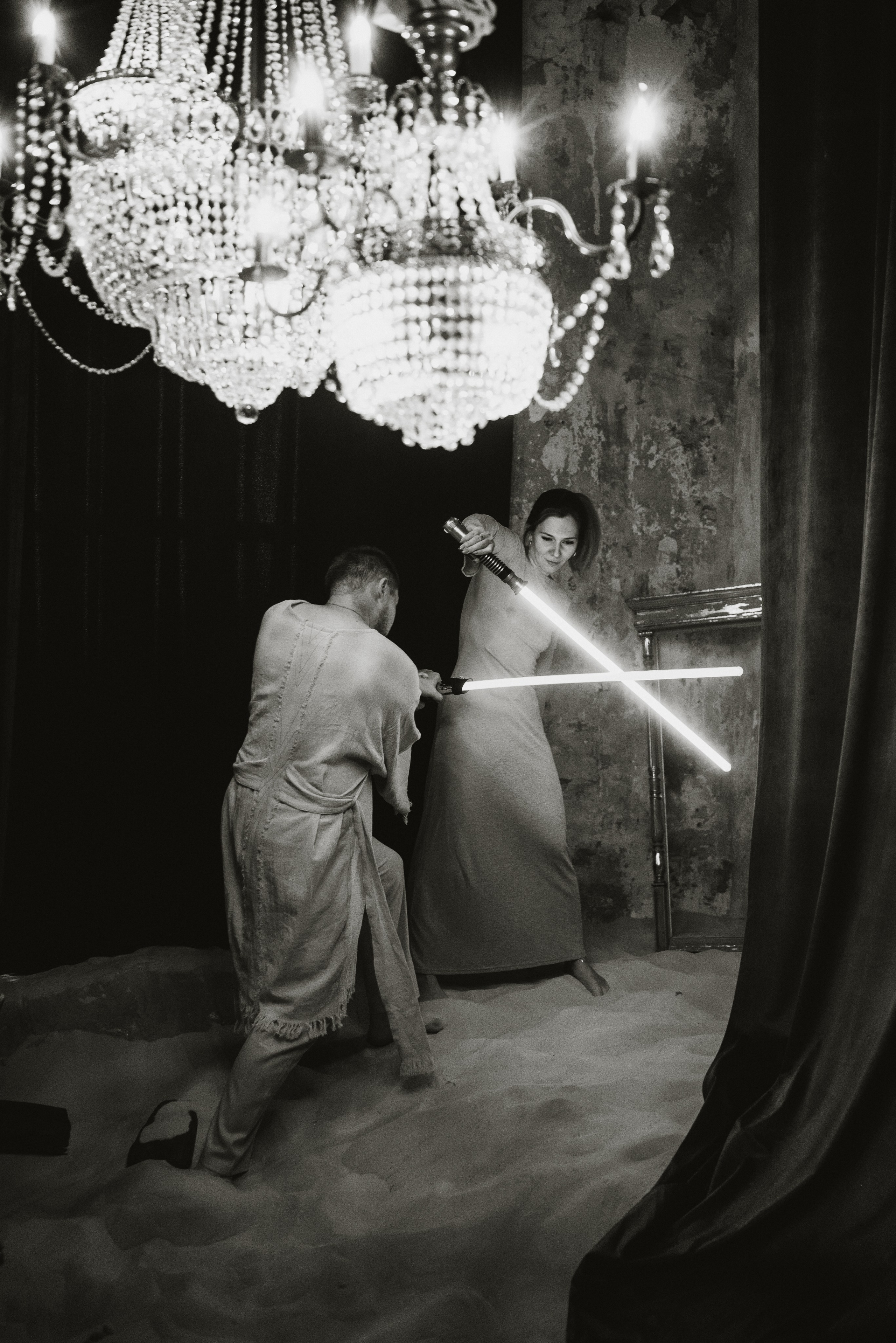 Парная съёмка на юбилей свадьбы в студии. Фотоведьма Дарья Нечинская