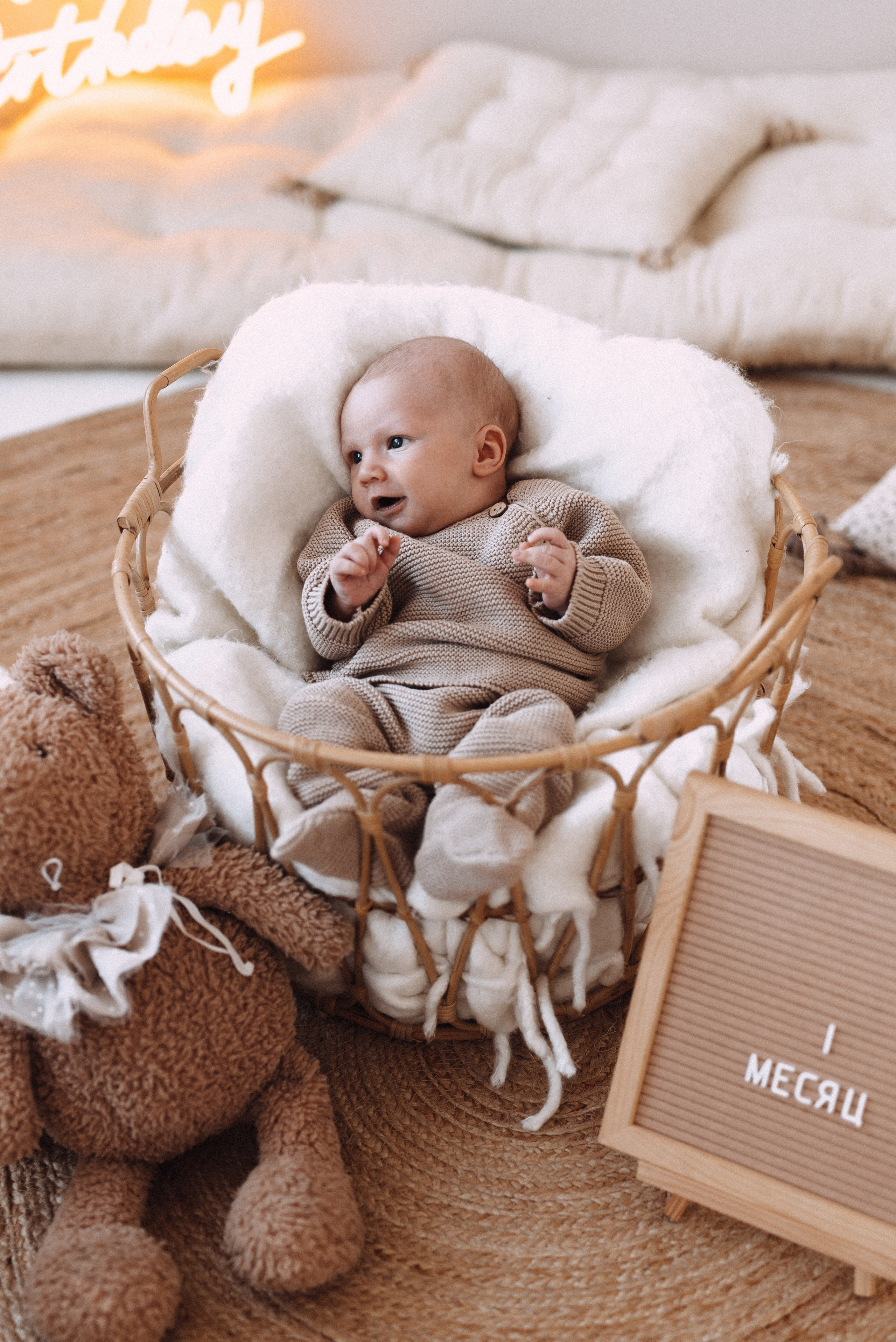 Мише 1 месяц. Свадебный и семейный фотограф в Волгограде Олеся Лисицкая