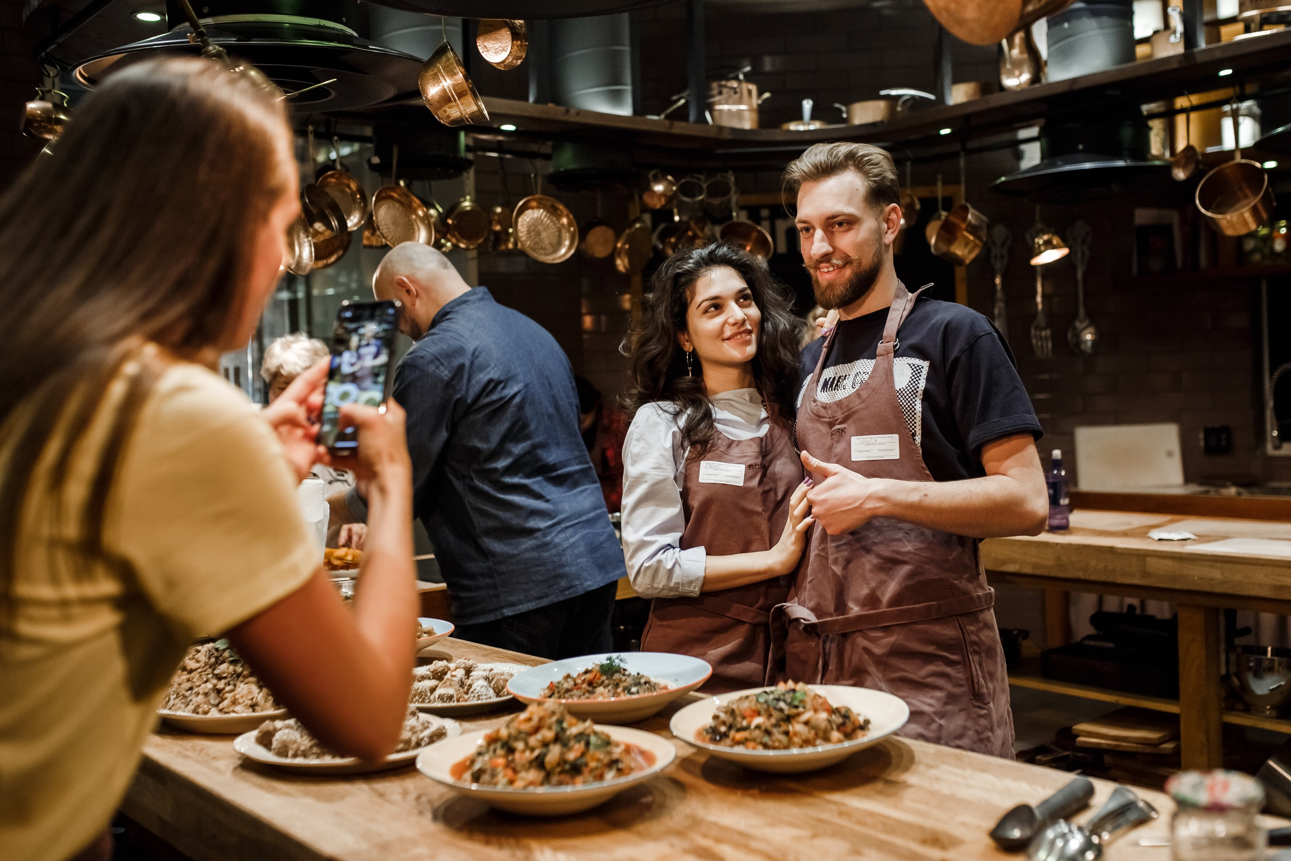 Кулинарный мастер-класс. Портретный и свадебный фотограф Алла Карени Москва