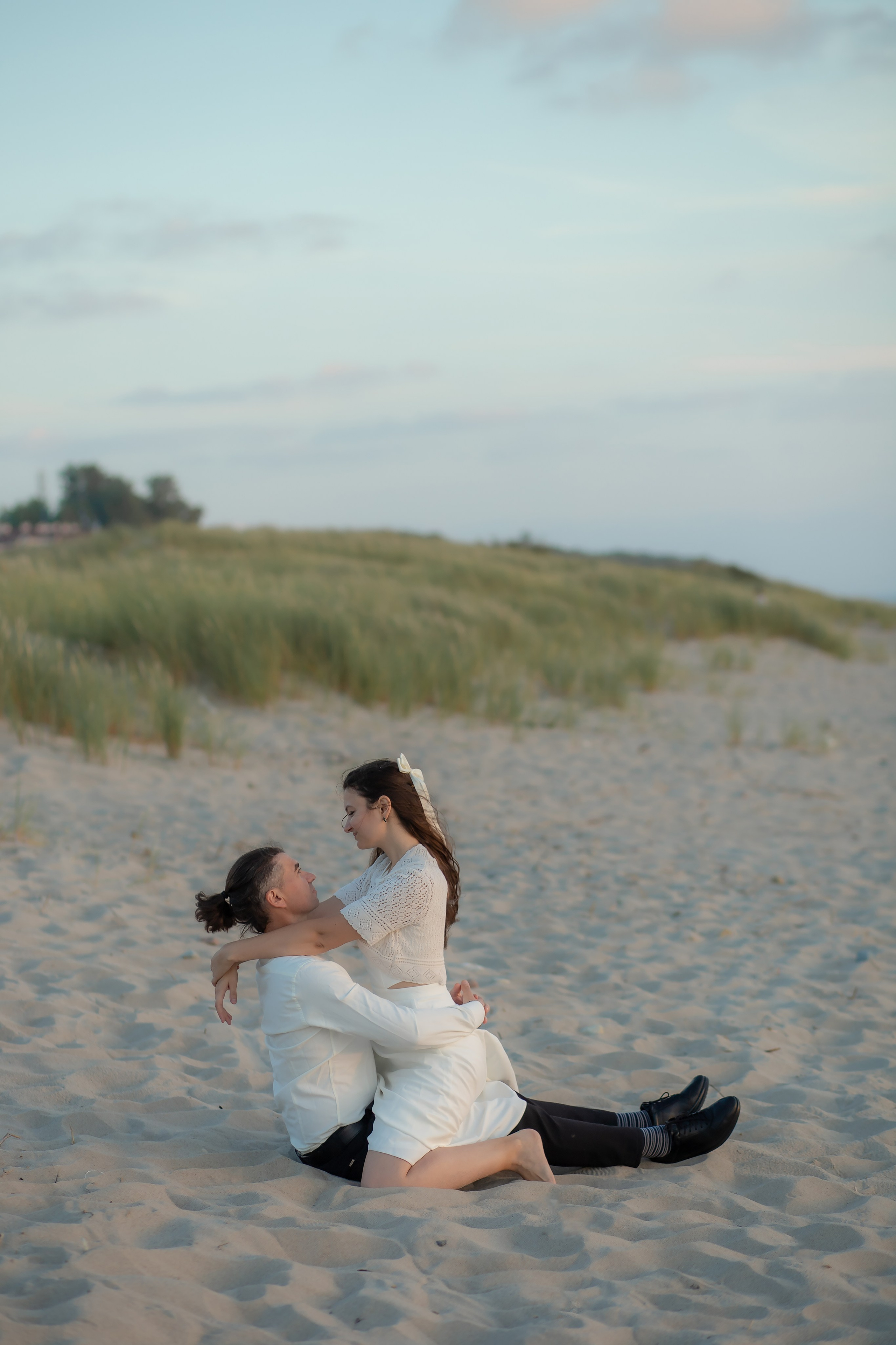 Ирина и Данил. Закат. Фотограф в Калининграде Решетникова Алина