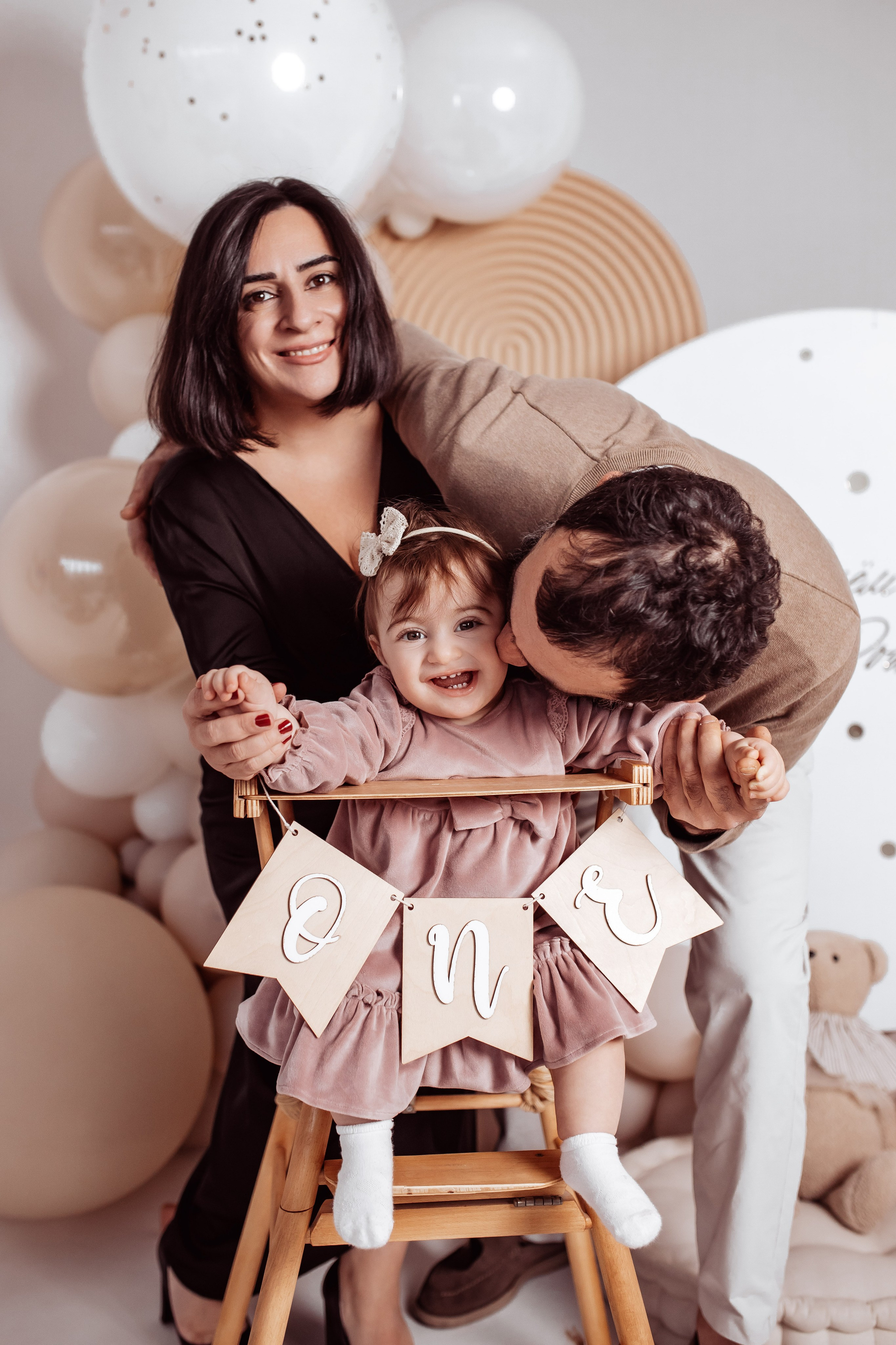 Первый годик девочки. Фотохудожник Наталия Кирсанова