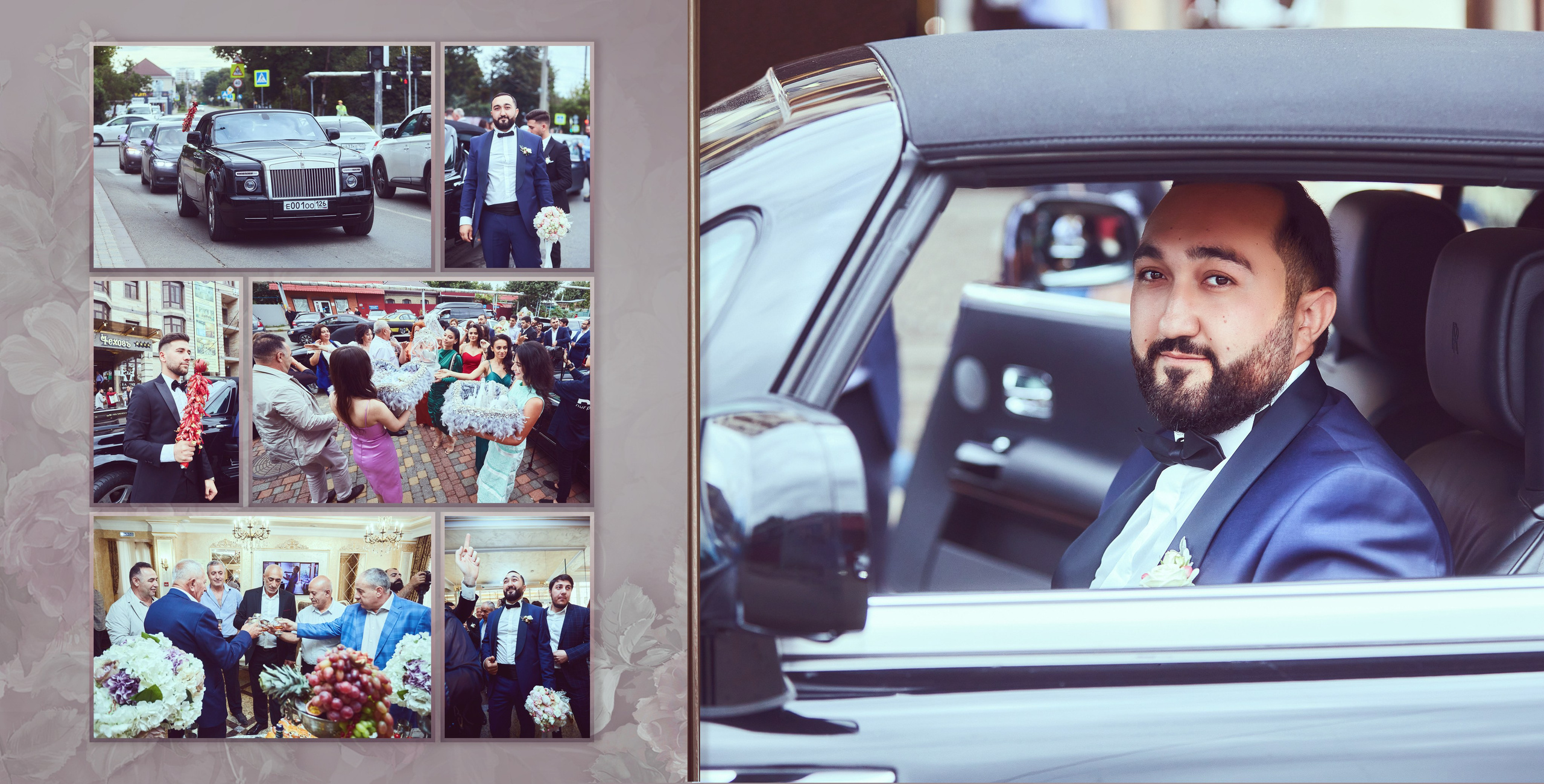 Свадебная фотокнига. Фотограф Кирсанова Наталия. Фотохудожник Наталия Кирсанова