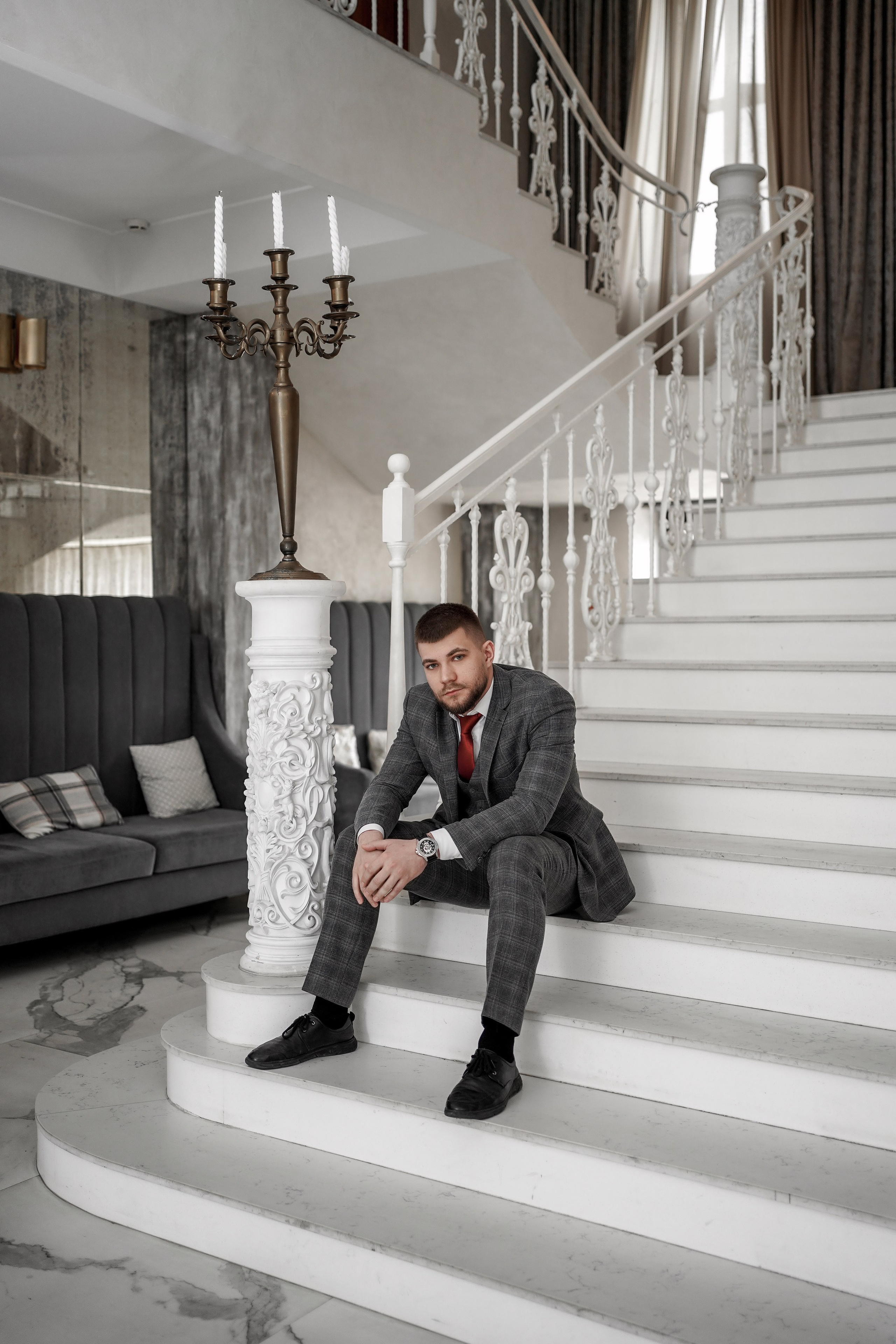 Никита и Оксана на свадебной фотосессии в Графском парке. Свадебный фотограф в Ростове-на-Дону. Таинство Крещения и Венчания, семейные фотосессии. Алёна Чёботова