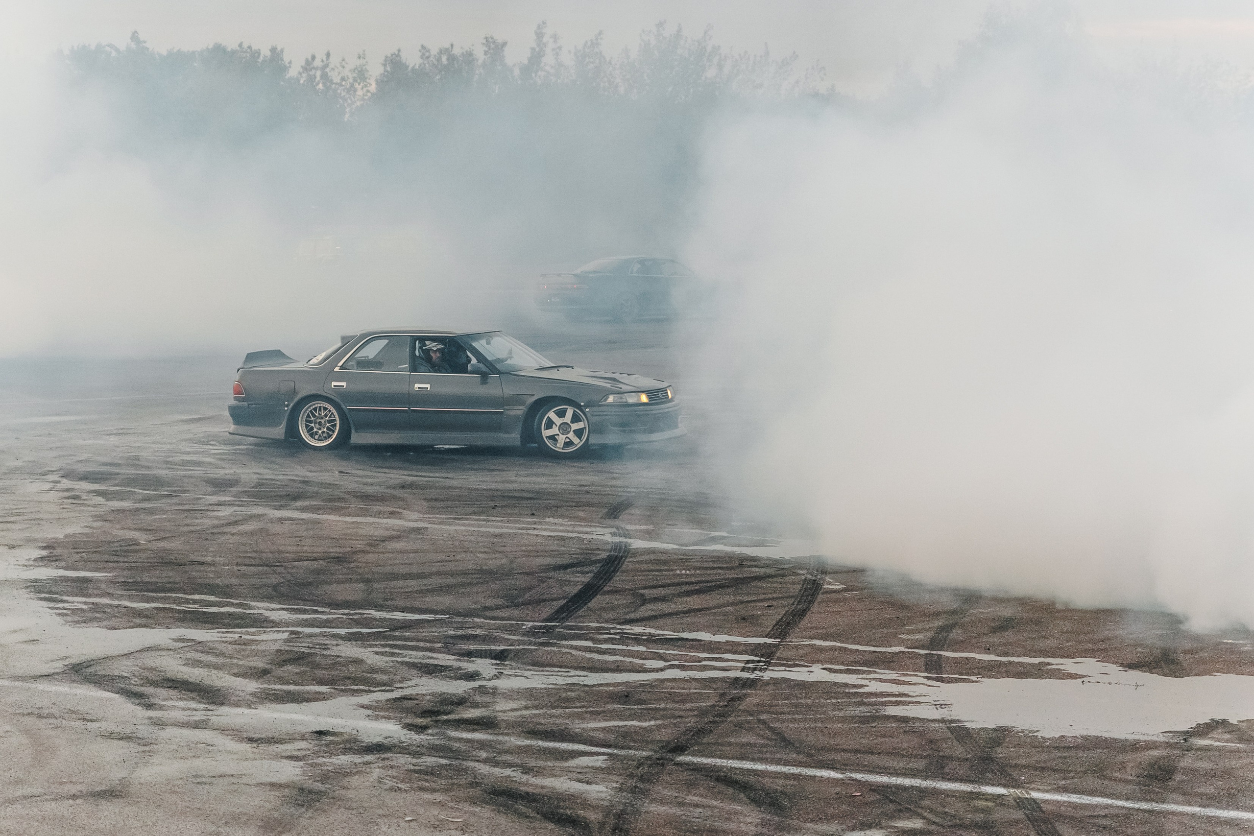 Выставка и дрифт машин. Репортажный фотограф. Москва. Алина Ланская