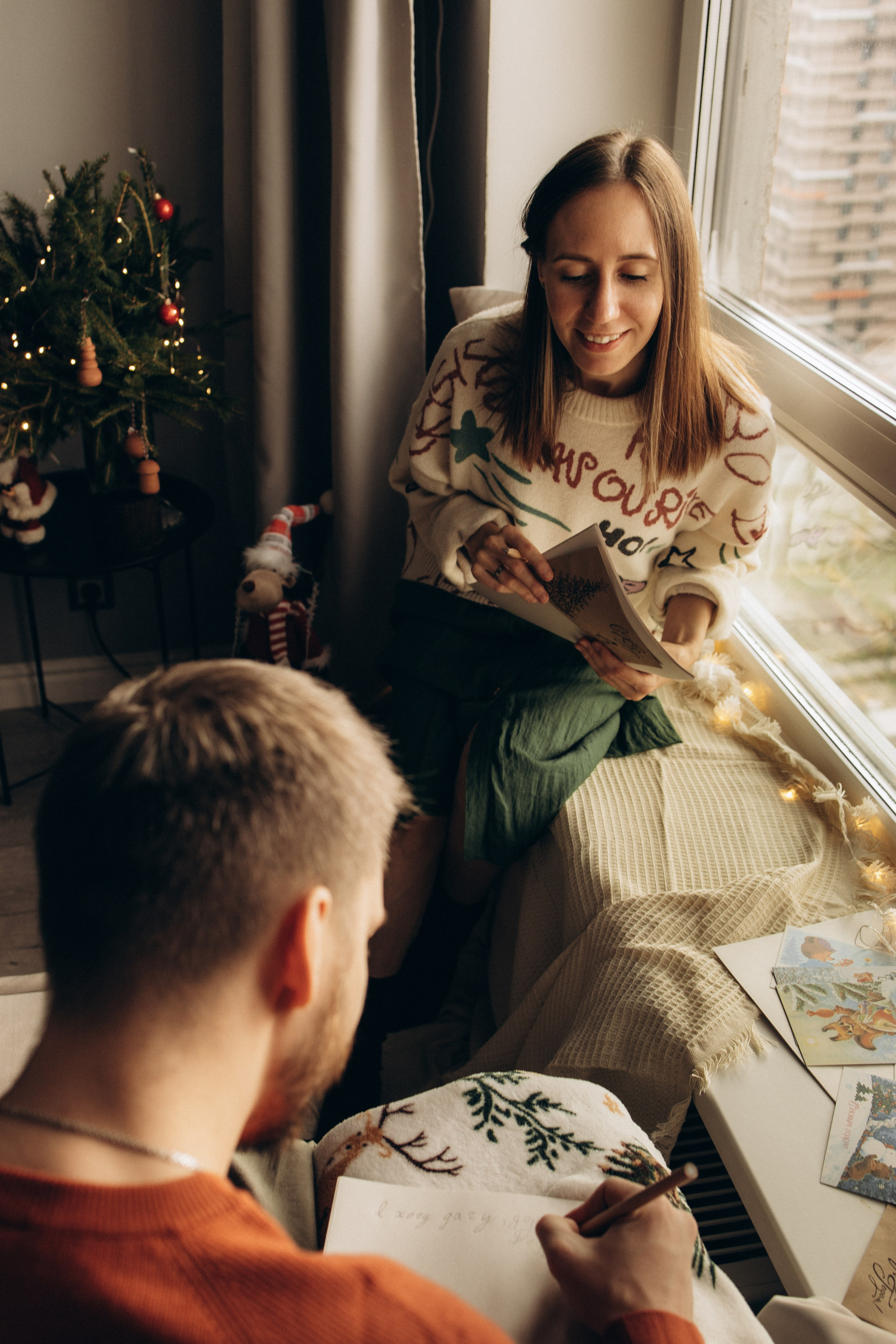 Письма Дед Морозу. Фотограф lifestylе в Москве Пшеничная Анастасия