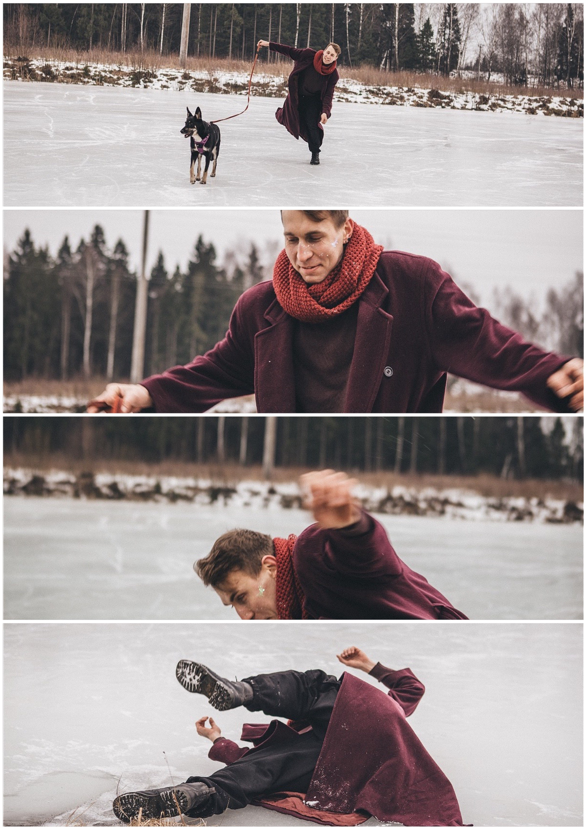 A cinematic tale of true love and unbreakable friendship between a man and a dog. Portrait, family and pet photographer in Cyprus, Ksenia Bourdelle