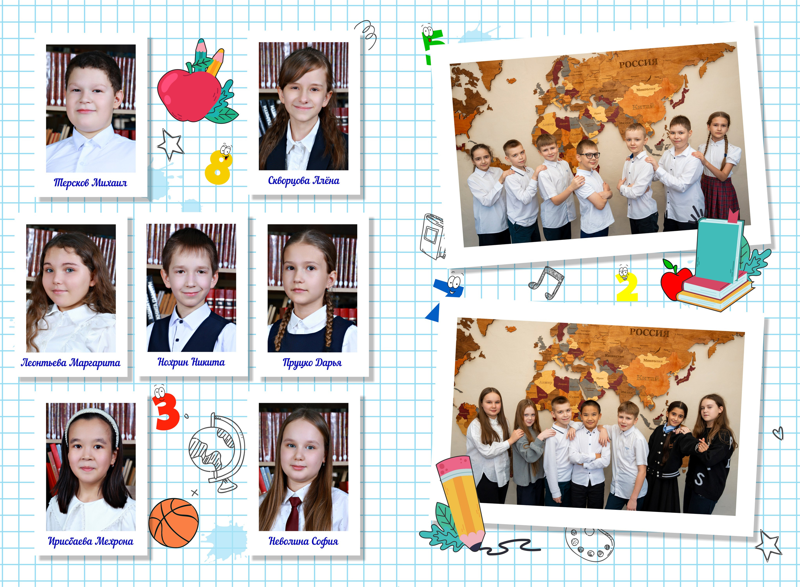 Альбомы 1 -4 класс. Выпускные альбомы в Красноярске. Фотостудия Колибри