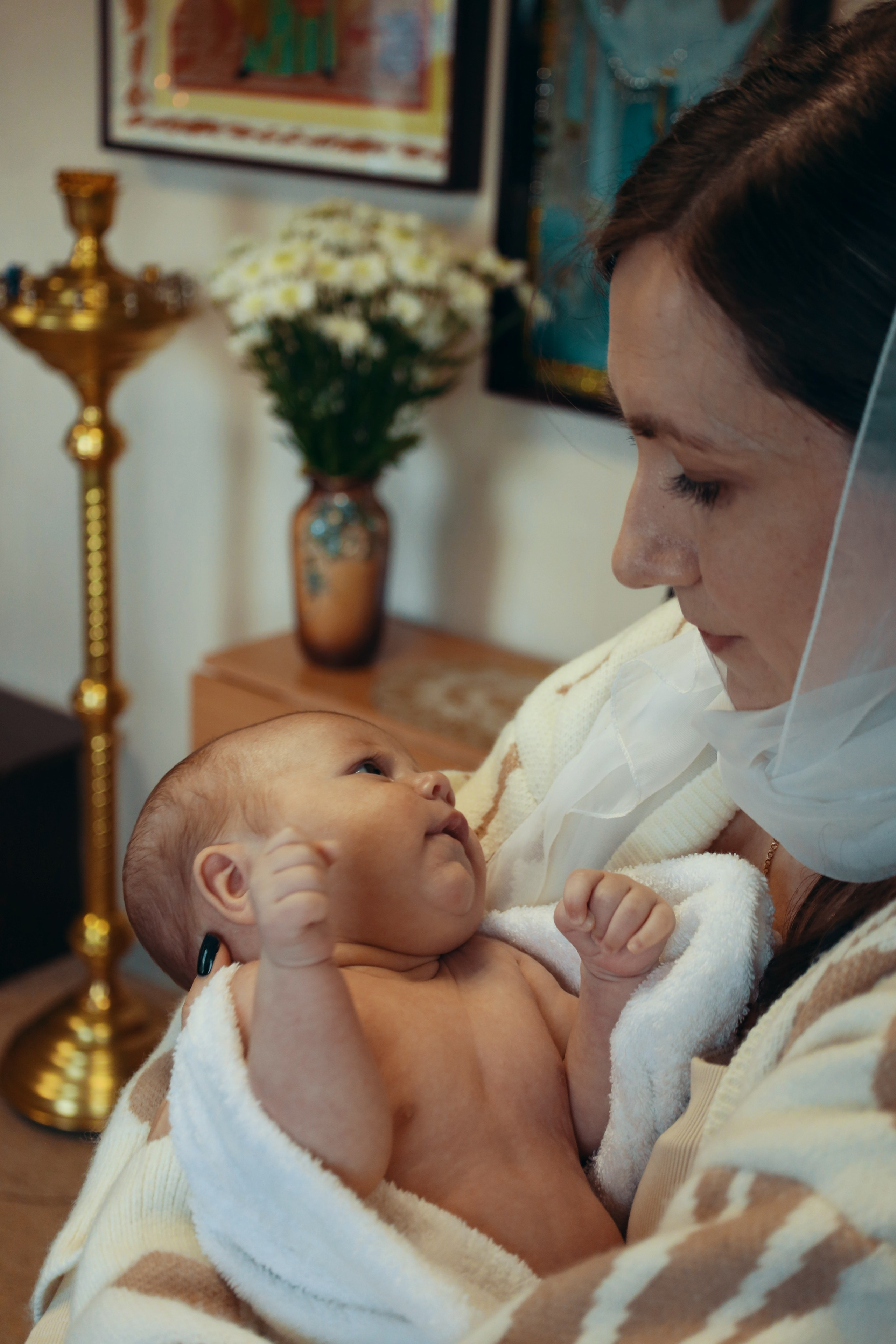 Таинство крещения Льва г. Батайск. Свадебный фотограф ростовская область