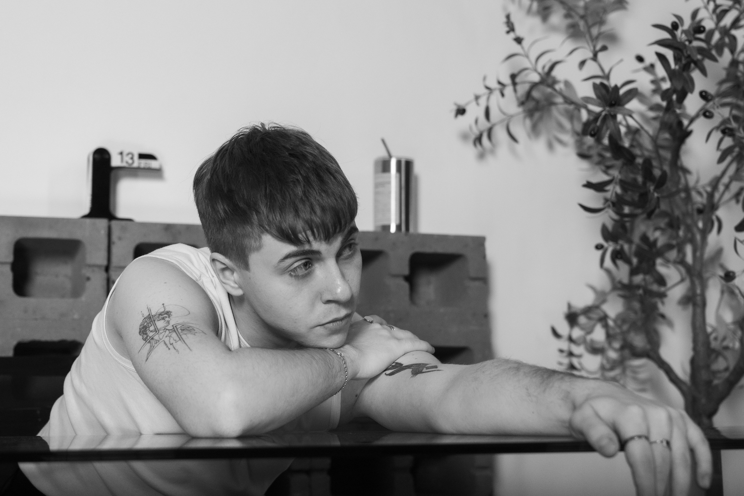 Мужской черно-белый портрет. Фотограф и видеограф в Москве Анна Матюхина