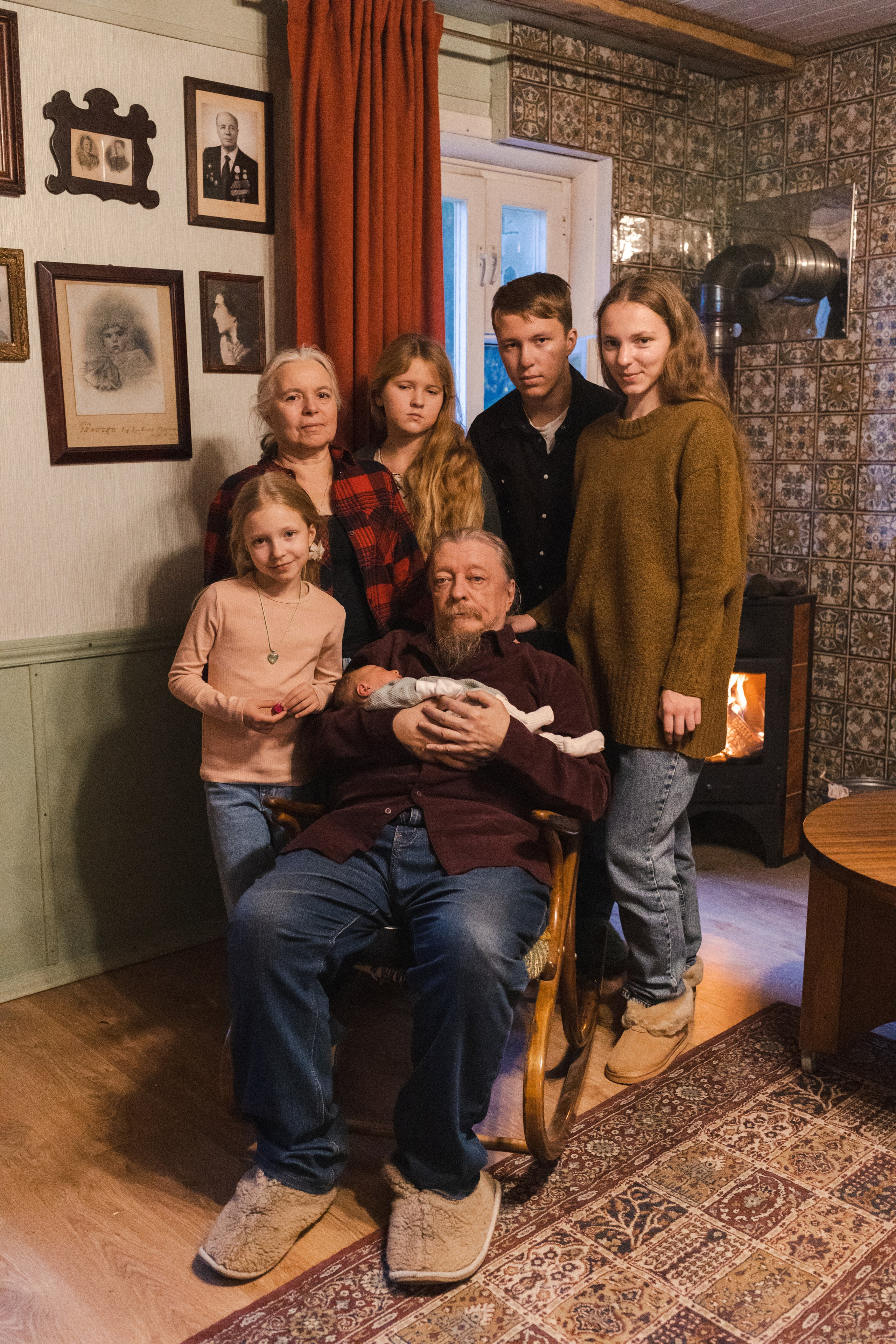 Five o'clock (история большой семьи). Семейный фотограф в Москве