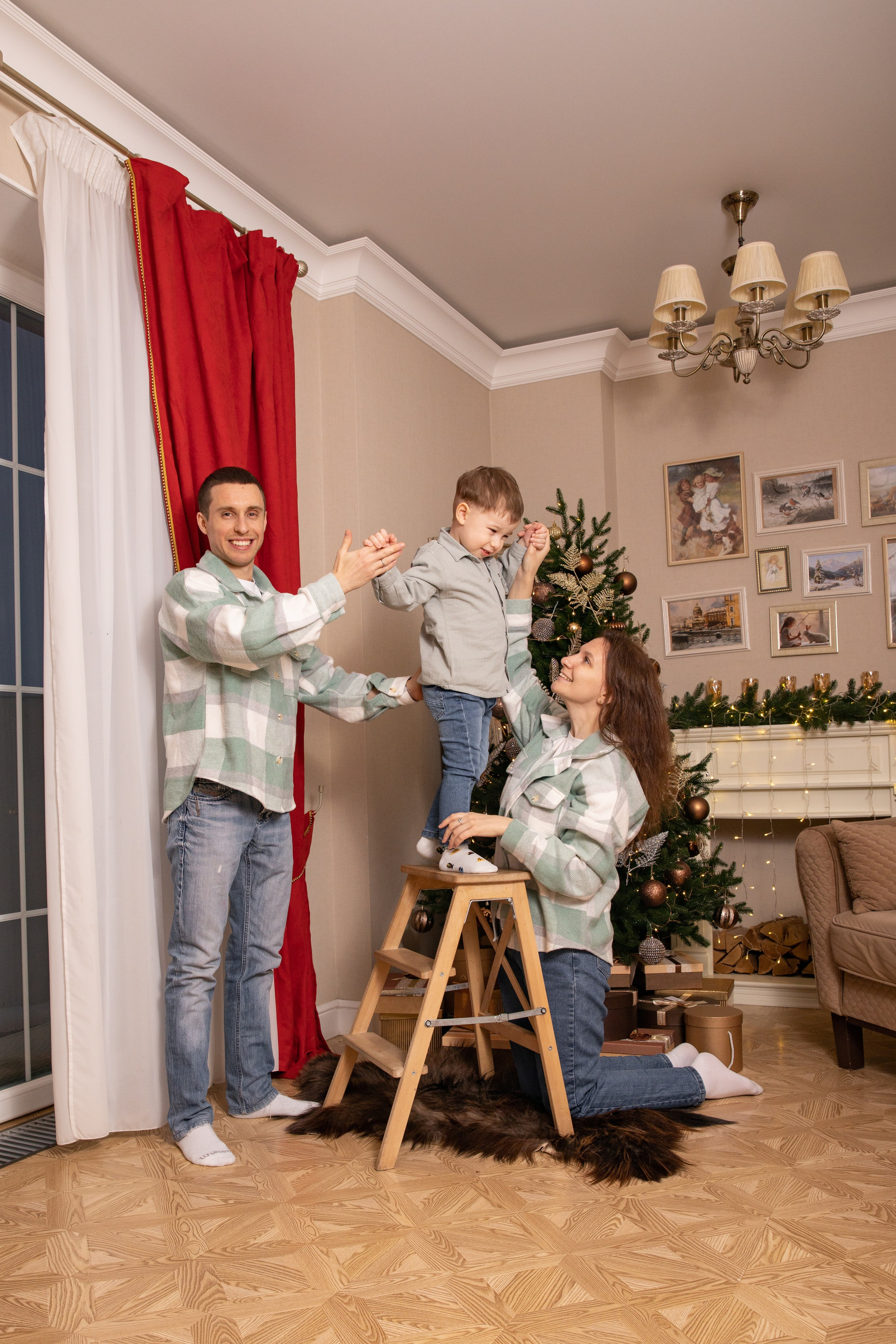 Первые новогодние для Натали. Фотограф в Железнодорожном и Балашихе