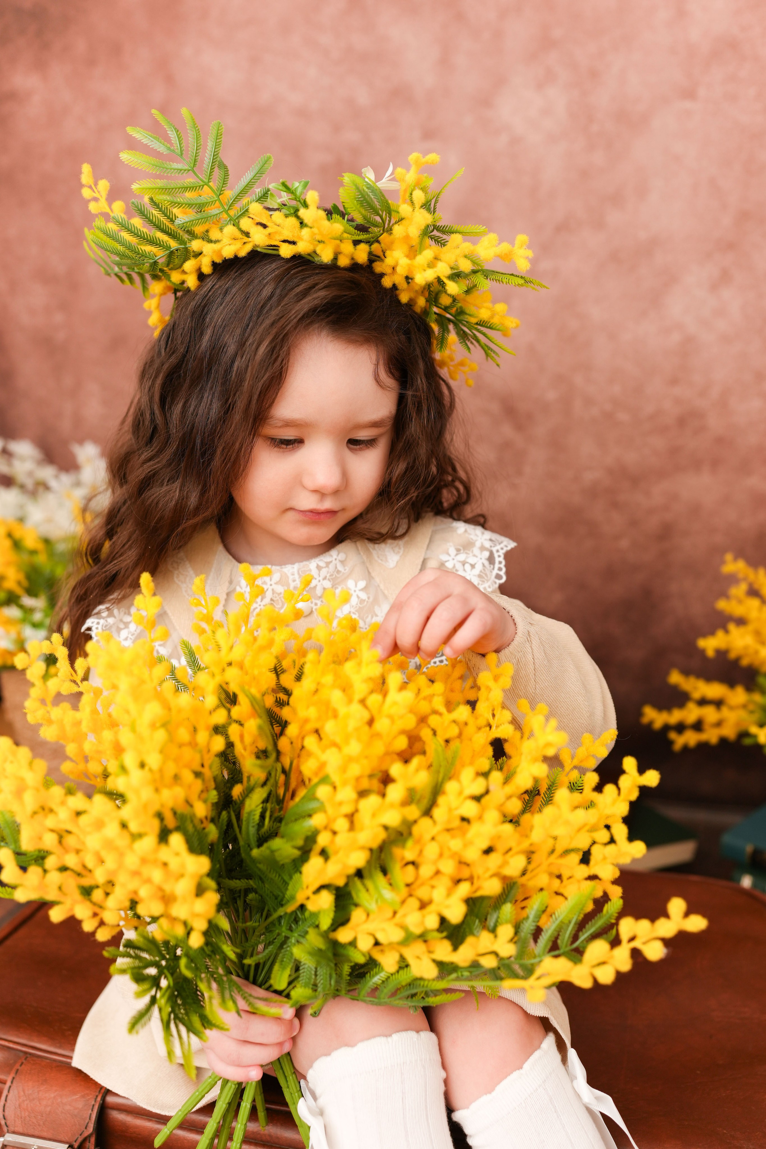 Мимоза. Фотограф новорожденных и детский фотограф в Екатеринбурге Ксени