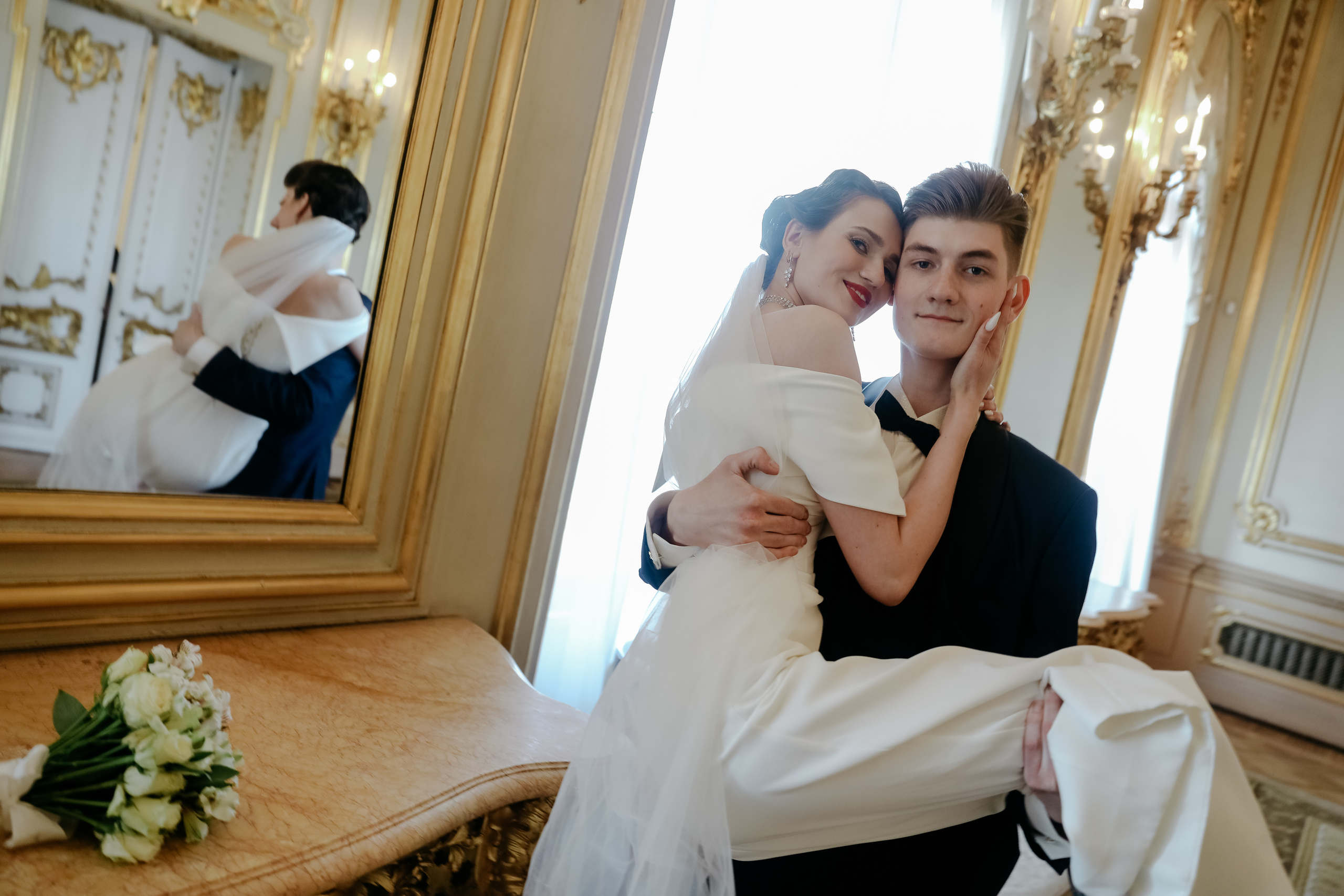 Ее присутствие всё делает необыкновенным, старина!. Свадебный фотограф в Санкт-Петербурге