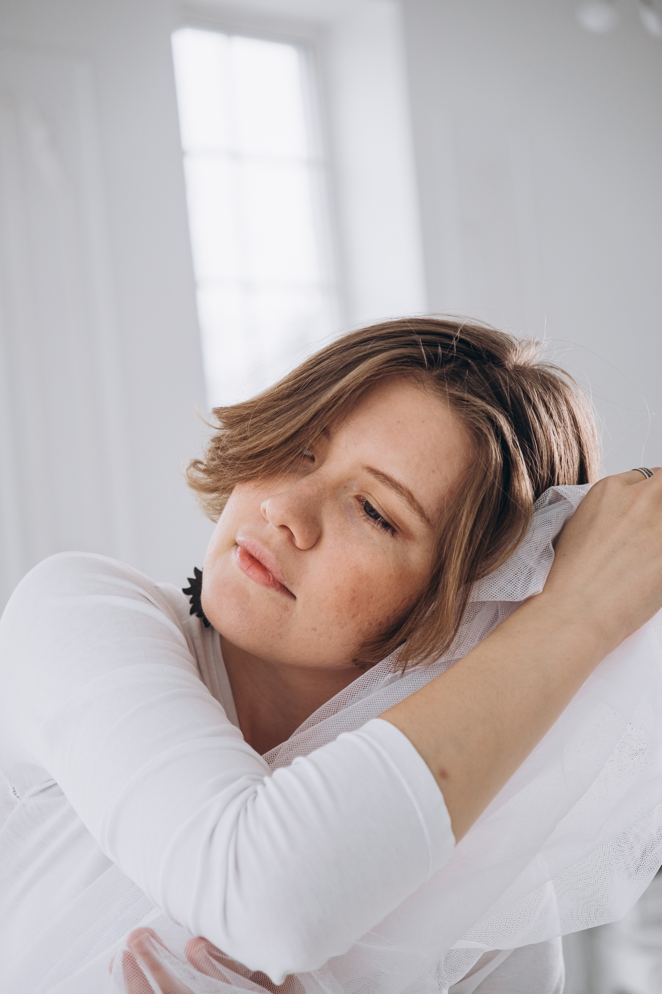 Воздушная с тканями. Фотограф в Иркутске Анна Мирошникова