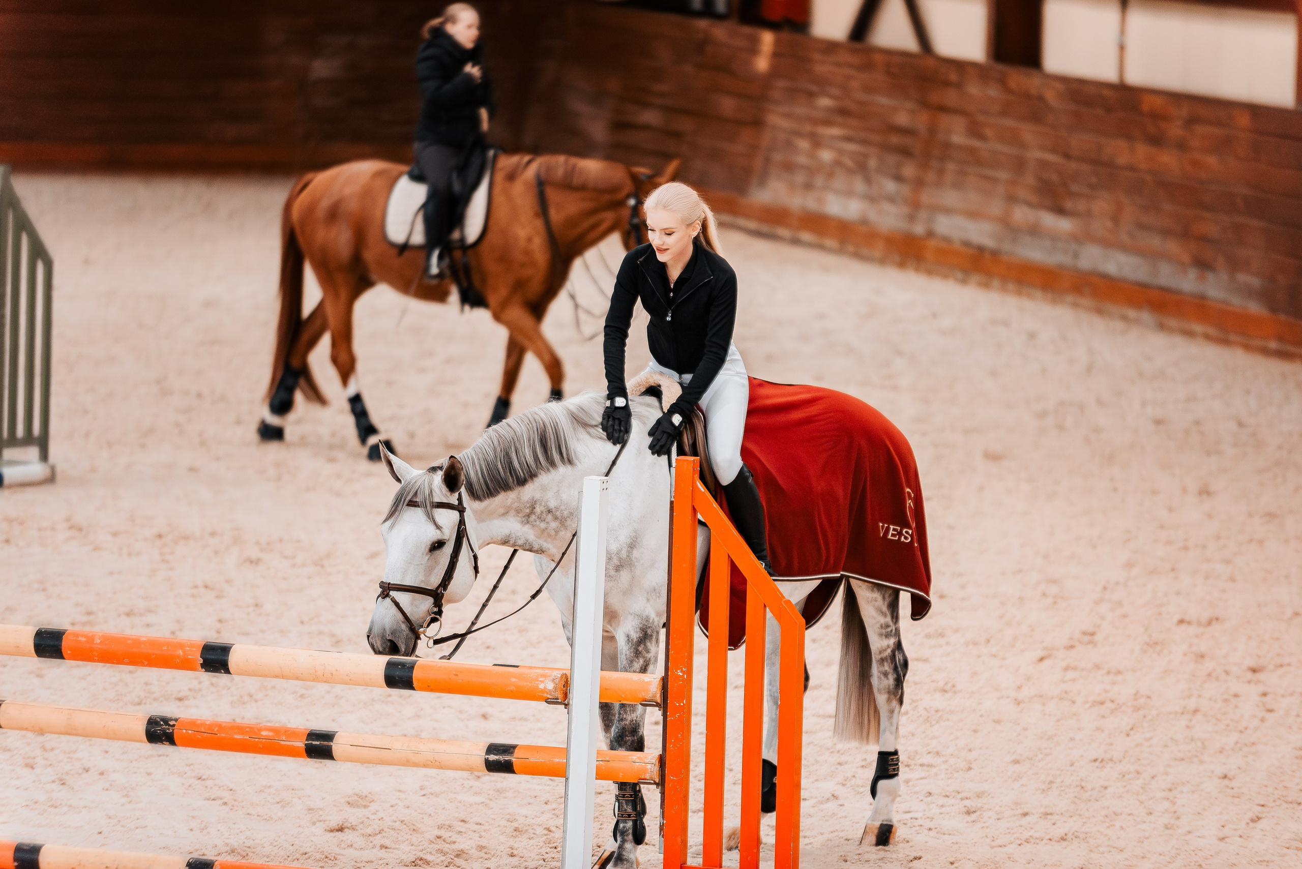 Анастасия и Соперник. Куракина Дарья • Конный фотограф