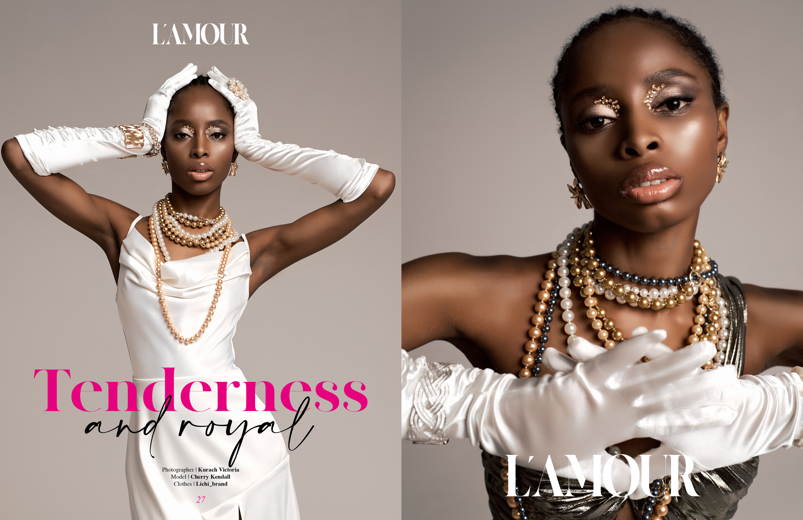 L'AMOUR · Print | VOL 21 | FASHION and BEAUTY EDITORIAL. September 2023 🇫🇷. Фотограф в Москве Виктория Курач, Илфи