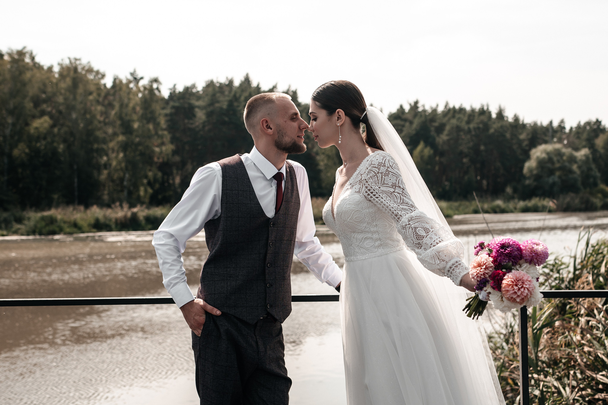 Максим и Наталья. Сборы, прогулка. Фотограф Екатерина Бочарникова