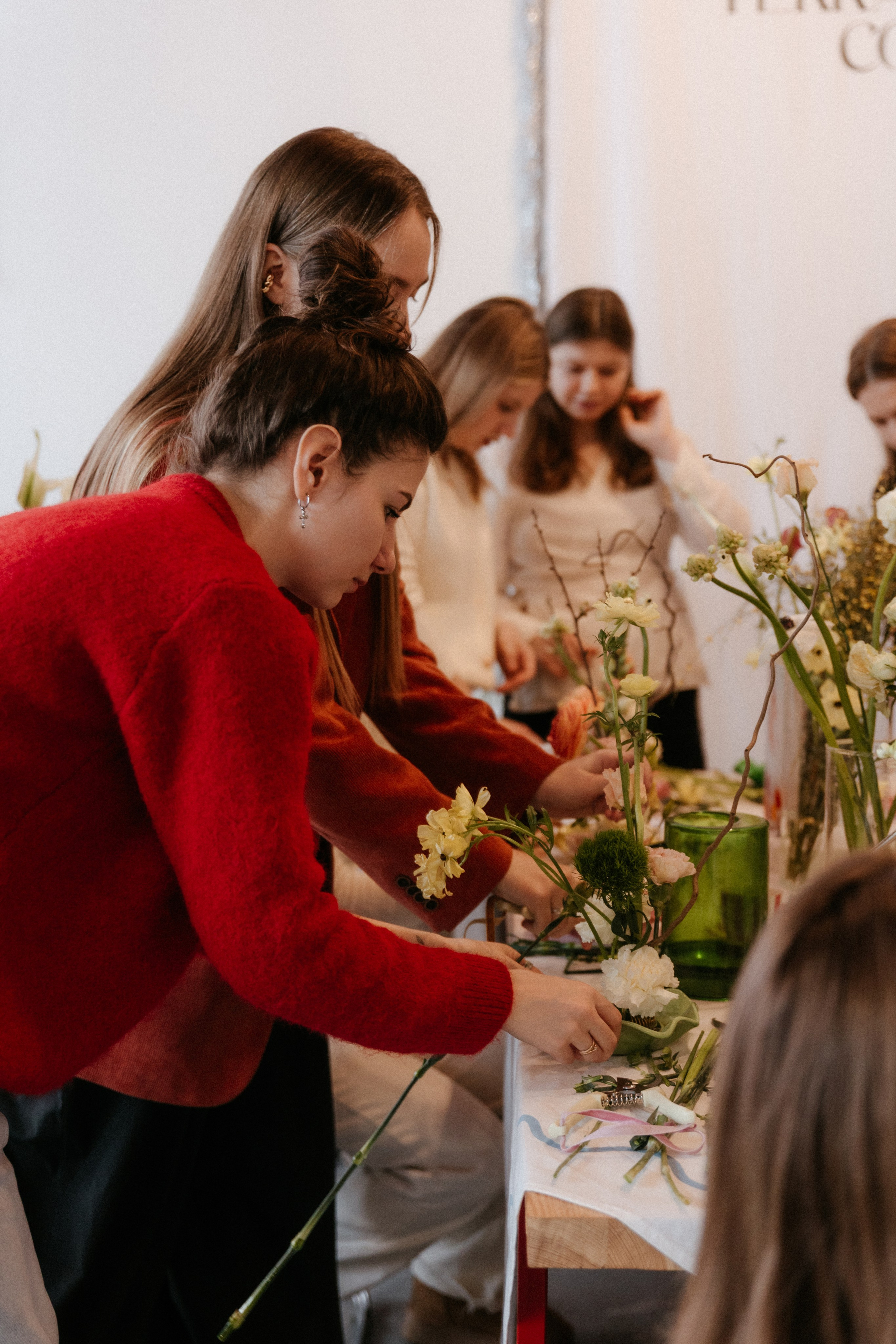 Мастер Класс по созданию Экибаны. Фотограф Муратова Алена