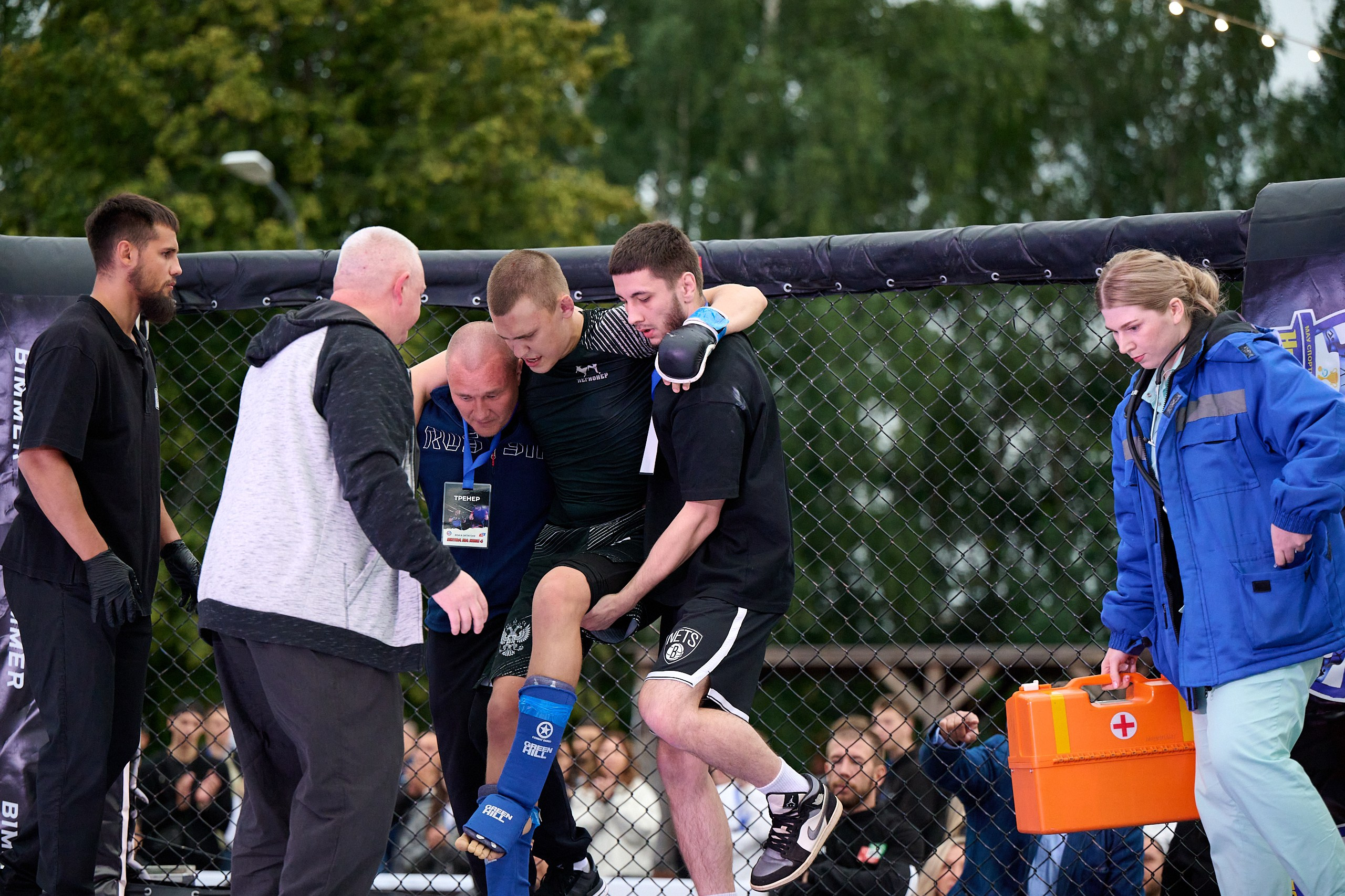 ММА. Битва на Иже-4. Спортивный репортажный фотограф в Ижевске Сергей Мерзляков