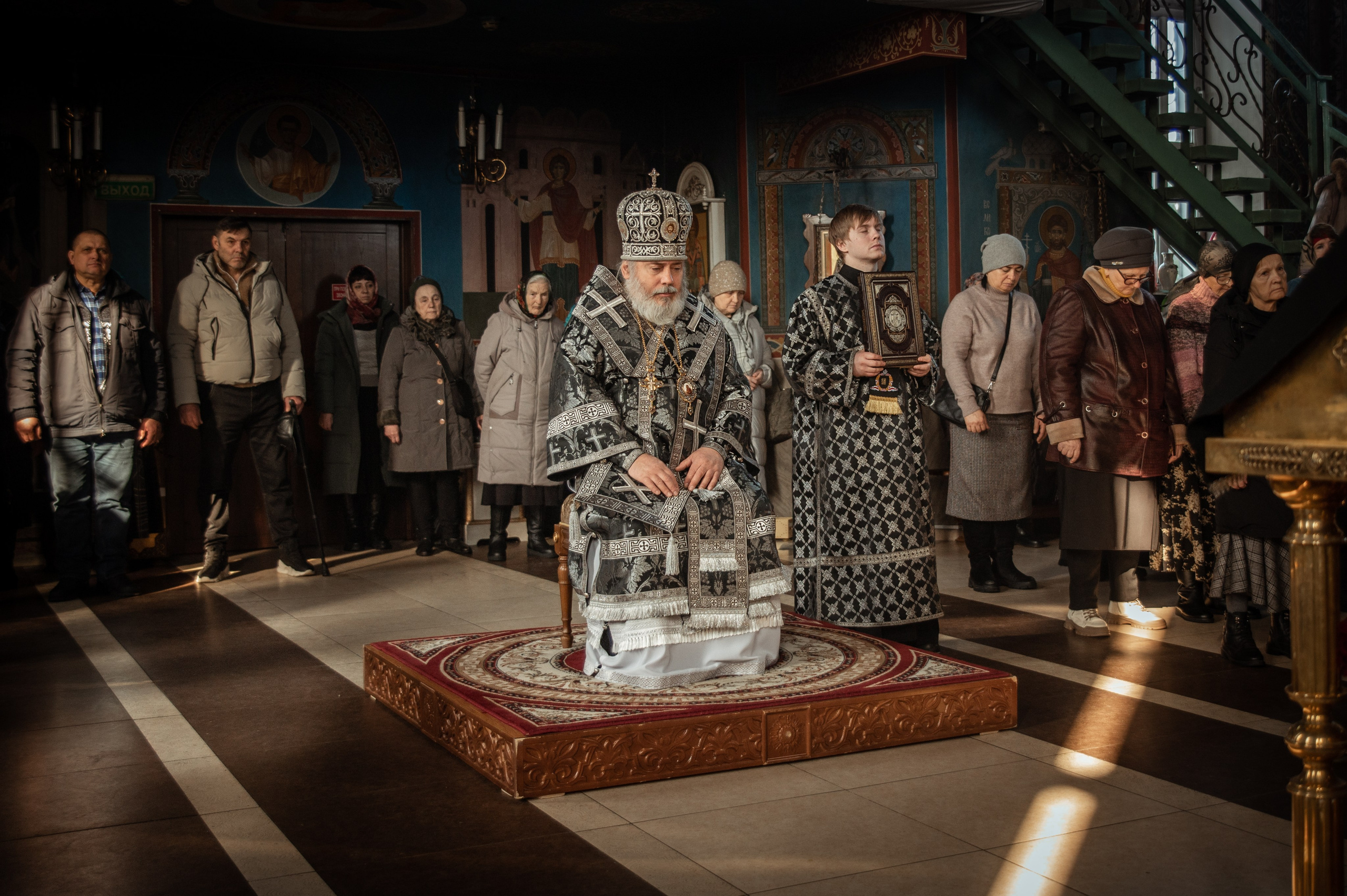 Преждеосвящение Даров. Храм Серафима Саровского. Церковный, семейный и репортажный фотограф Волгоград, Волжский