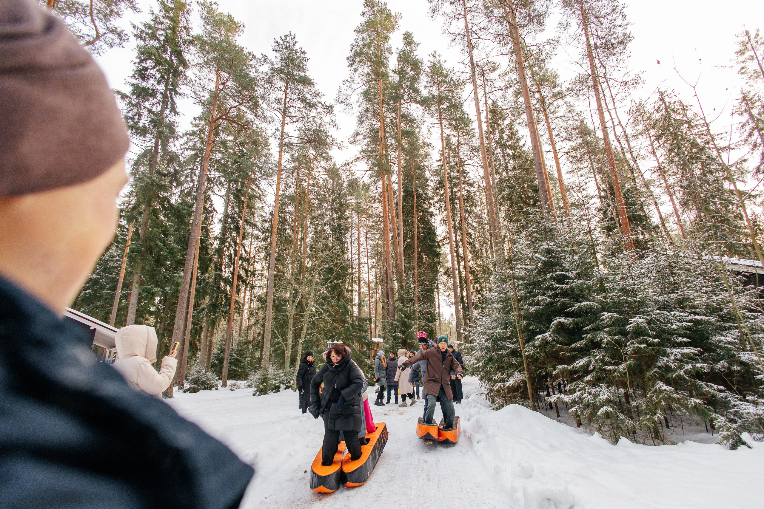 Зимний корпоратив в Царство Королевство. Фотограф в Санкт-Петербурге Виктория Безверхая
