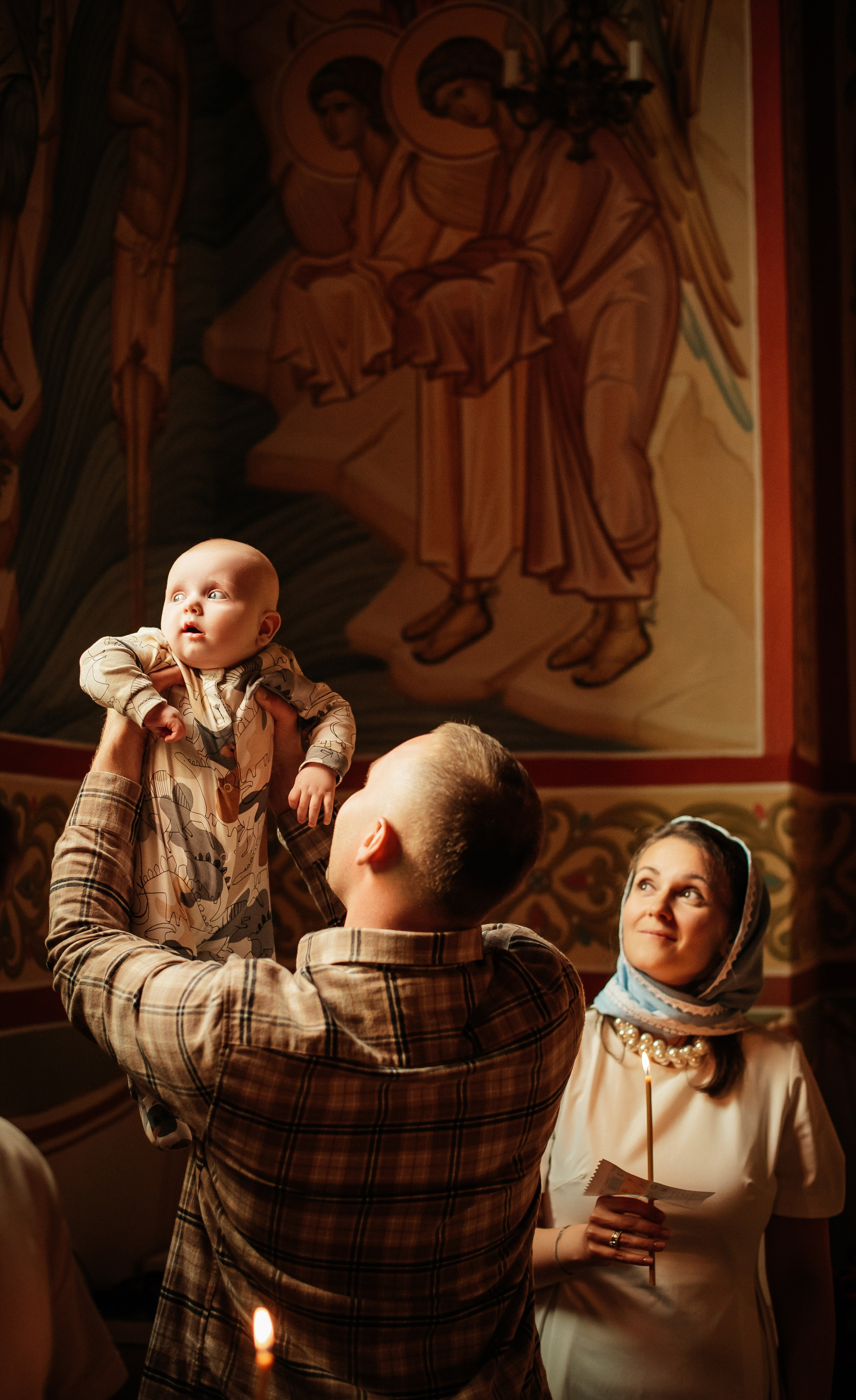 Крещение. Фотограф новорожденных и беременности Сергиев Посад Усачева Ирина