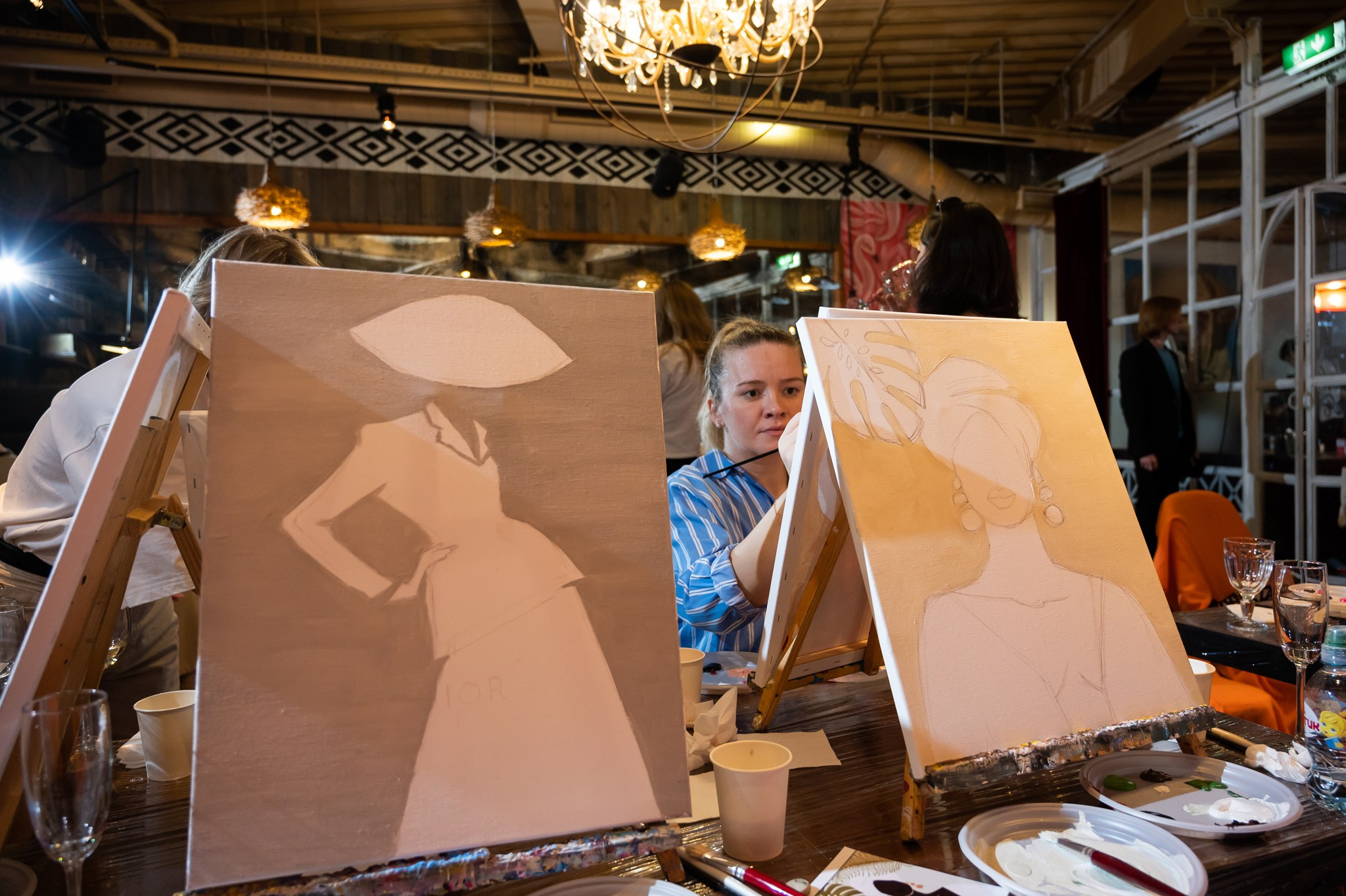 Творчество в ресторане Большая кухня. Свадебный и семейный фотограф из Санкт-Петербурга Климов Анатолий