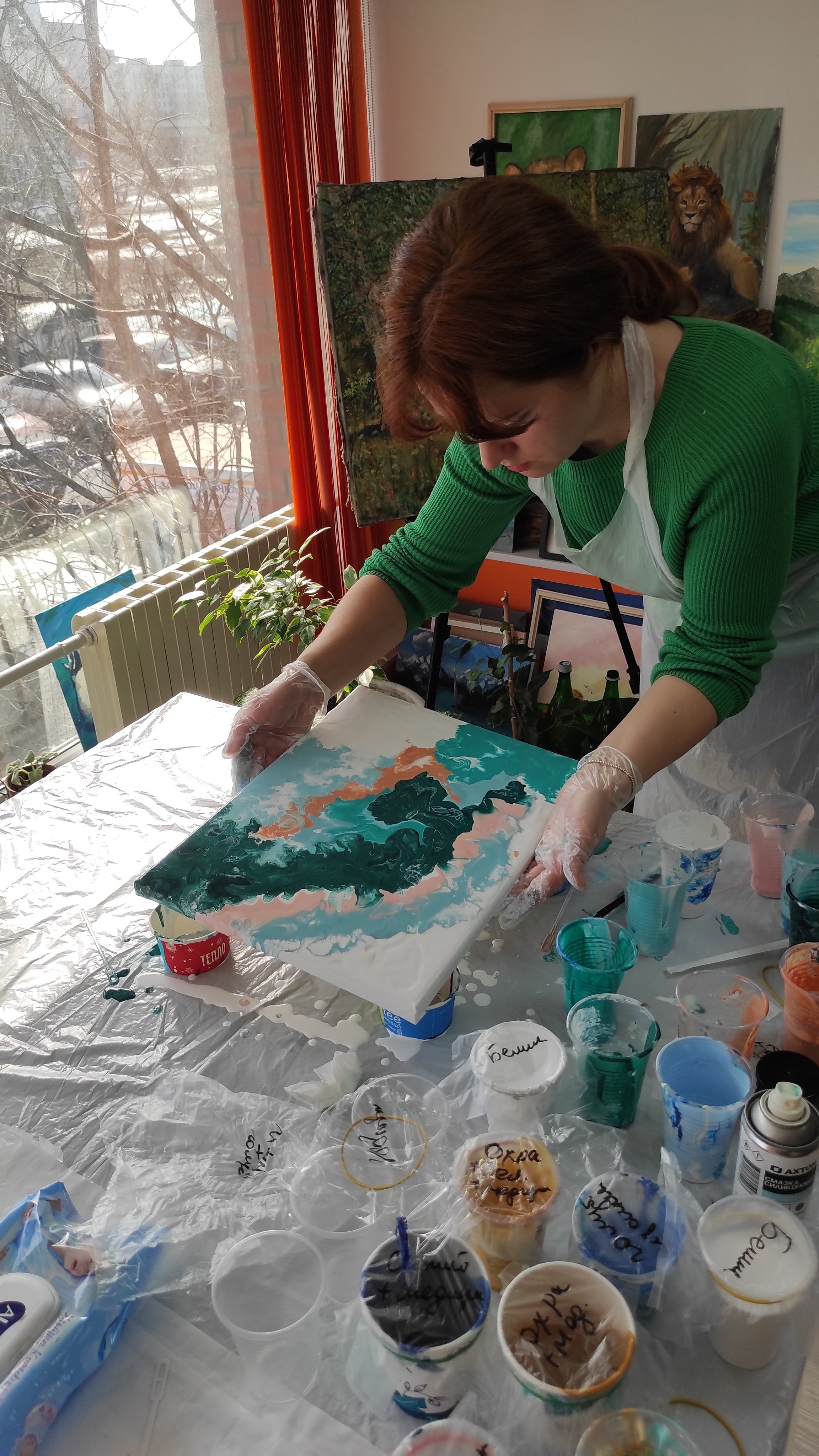 Арт-вечеринки. Арт-вечеринки и мастер-классы в Москве для взрослых и детей