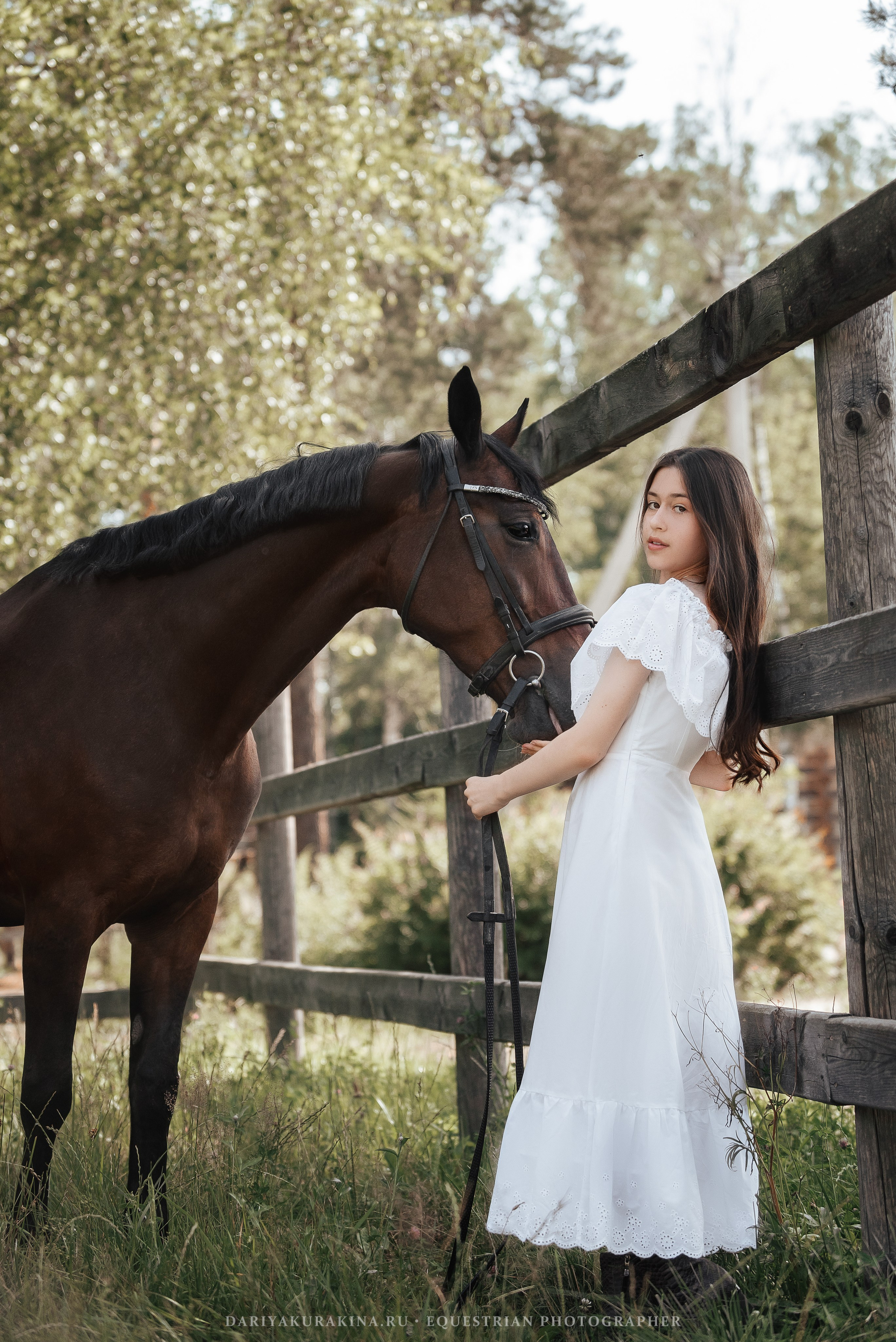 Полина и Заправа. Конный фотограф Куракина Дарья • Фотосессии с лошадьми