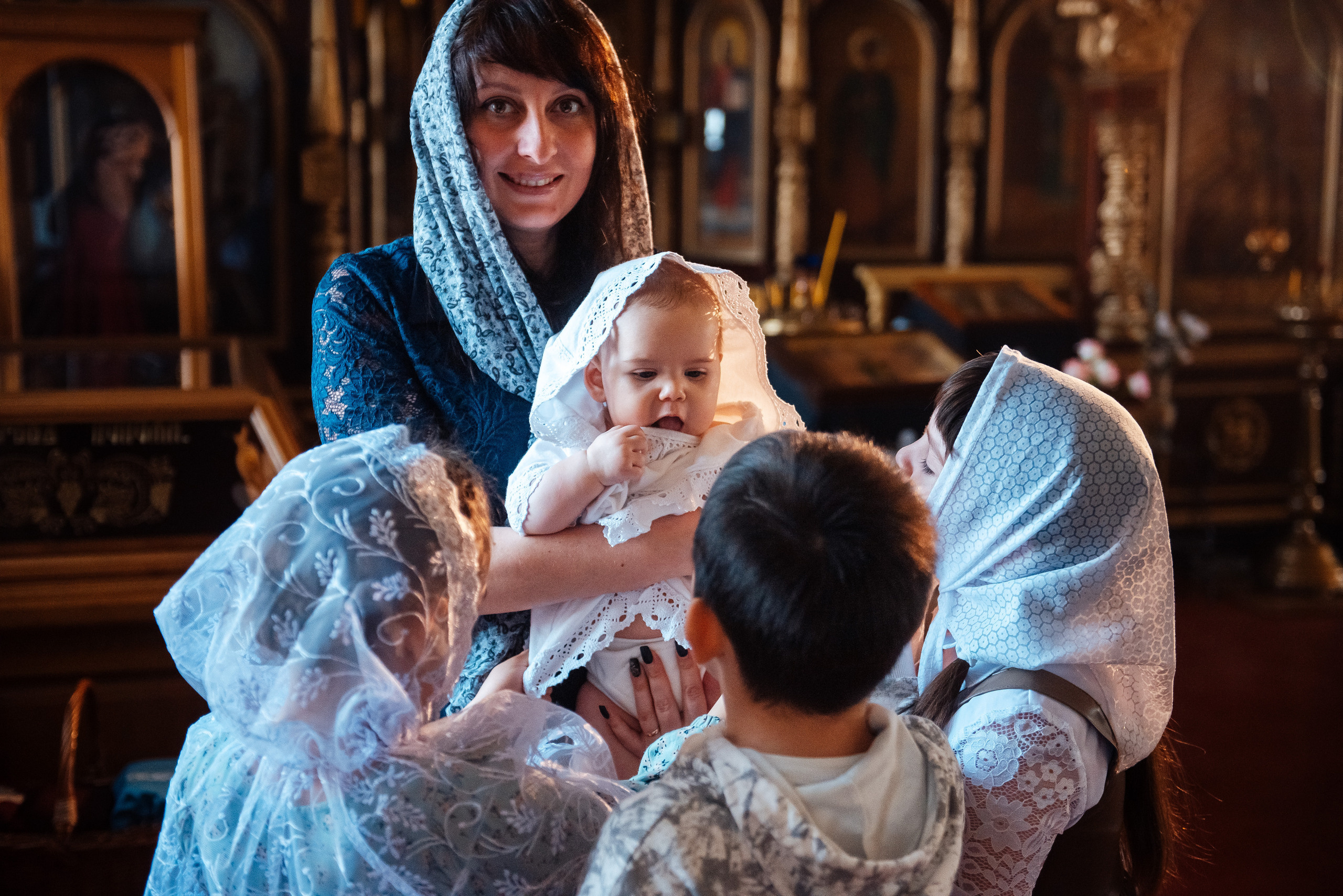 Таинство крещения. Фотограф Пенза Михаил Реховский
