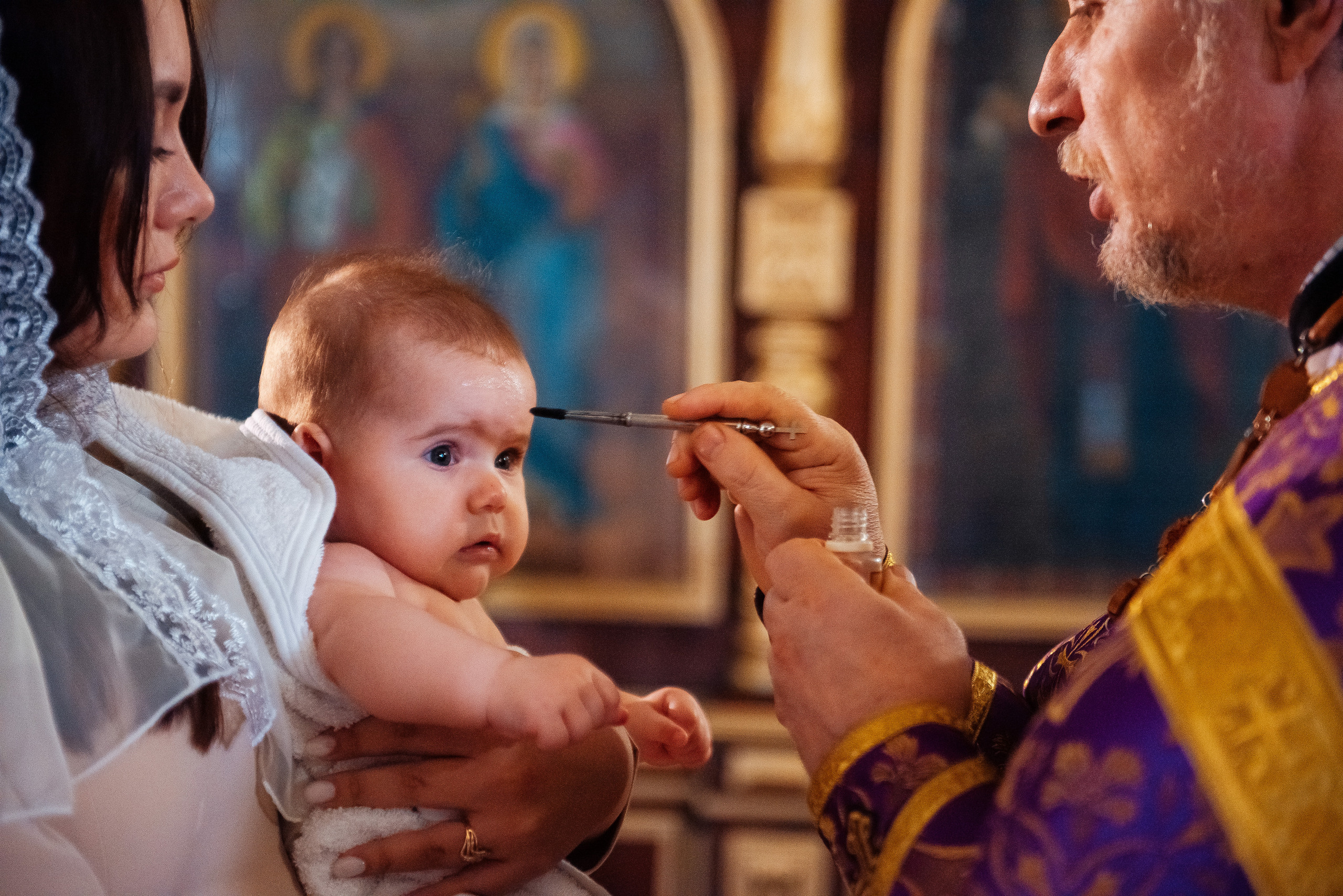 Таинство крещения. Фотограф Пенза Михаил Реховский
