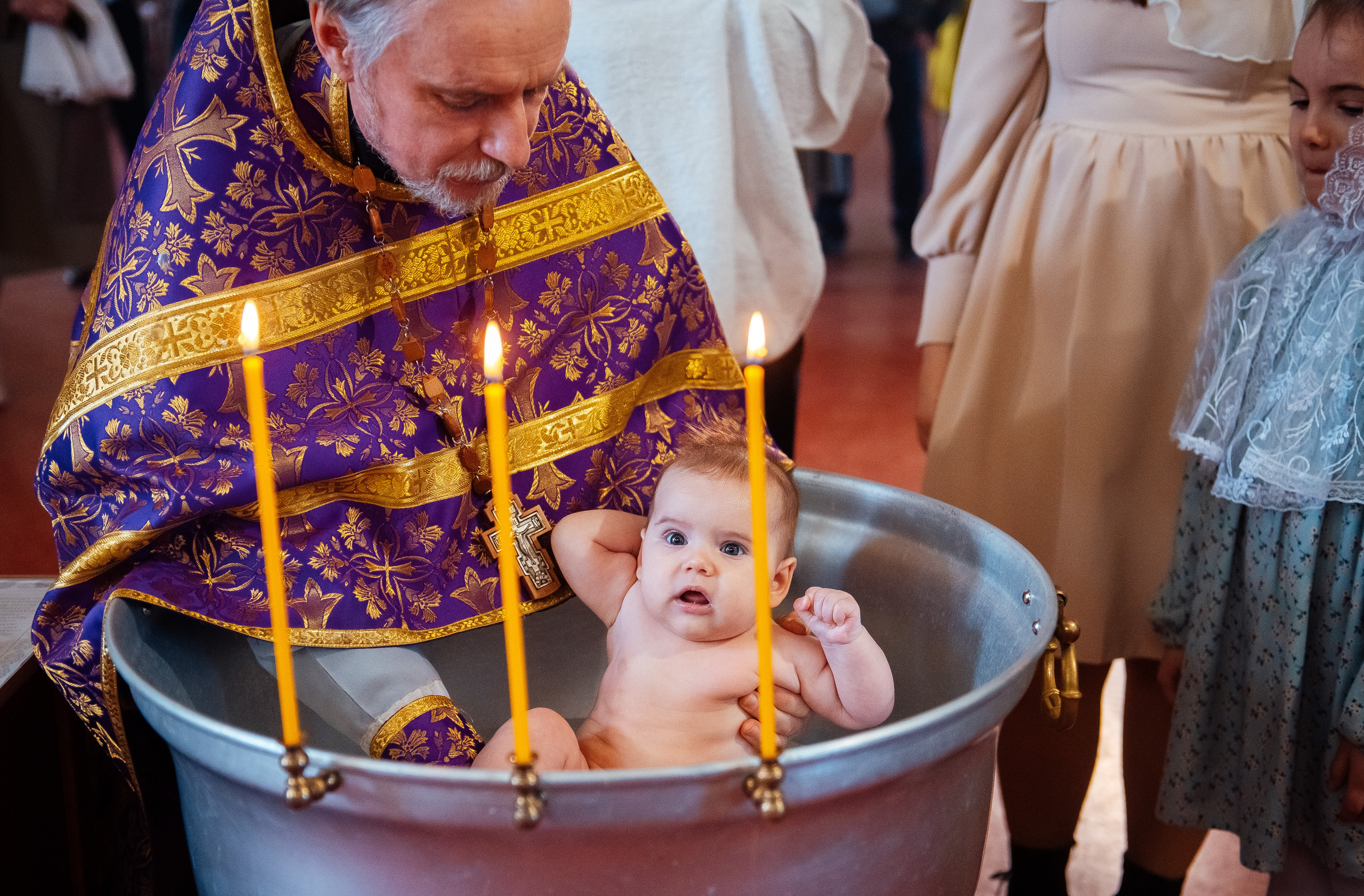 Таинство крещения. Фотограф Пенза Михаил Реховский
