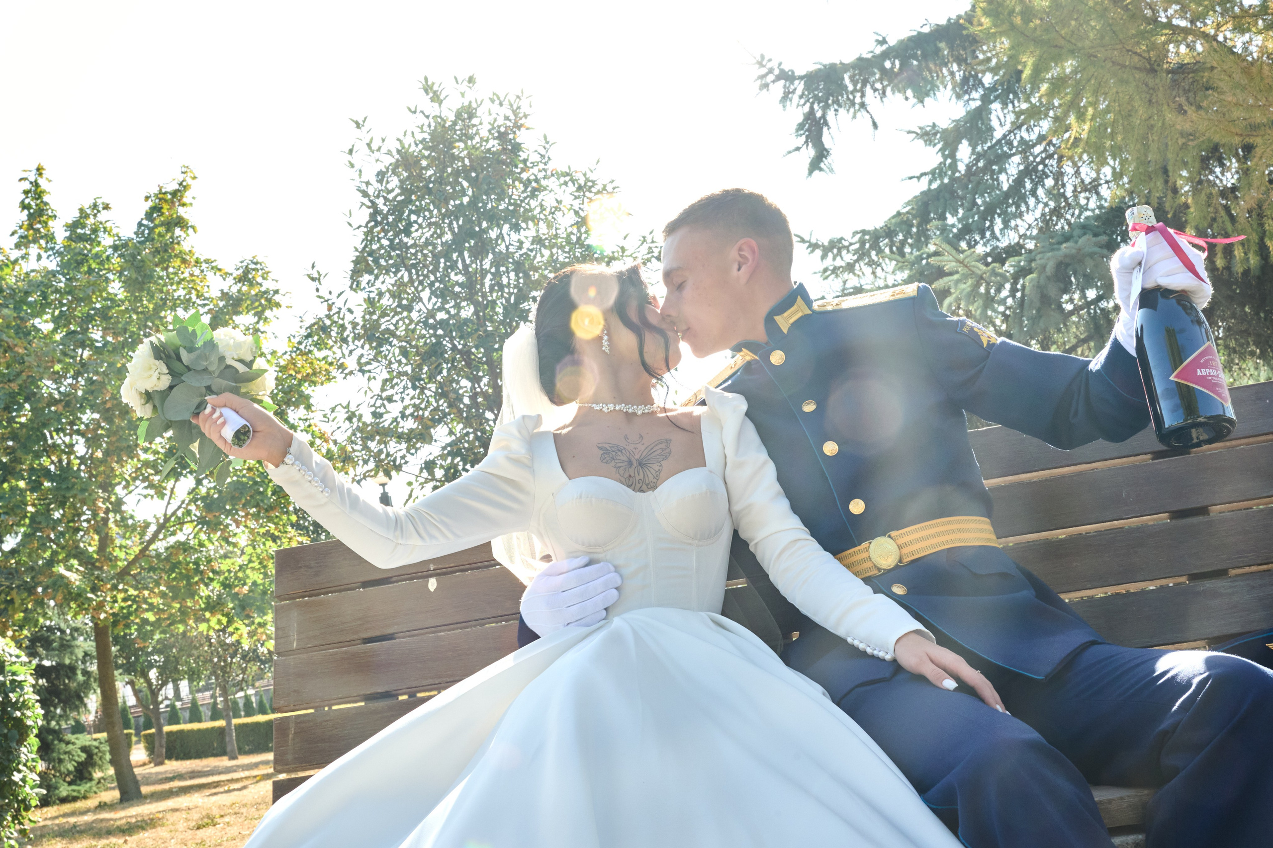 Свадебная фотосессия Александра и Ангелины. Профессиональный фотограф Старый Оскол, Губкин — свадьба, венчание, крещение, юбилей и день рождения