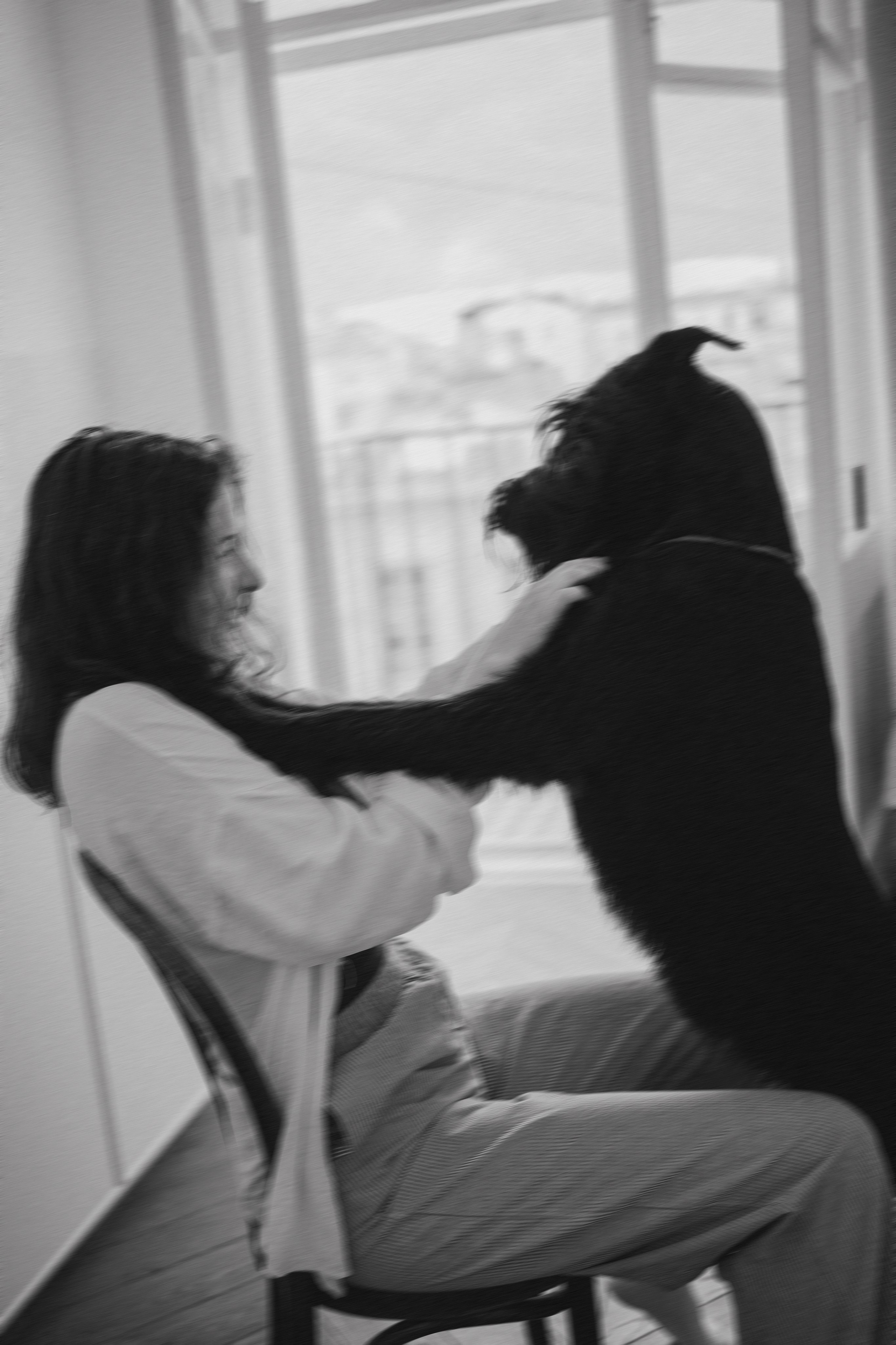 Умбра и Даша. Фотограф анималист Анастасия Пикей