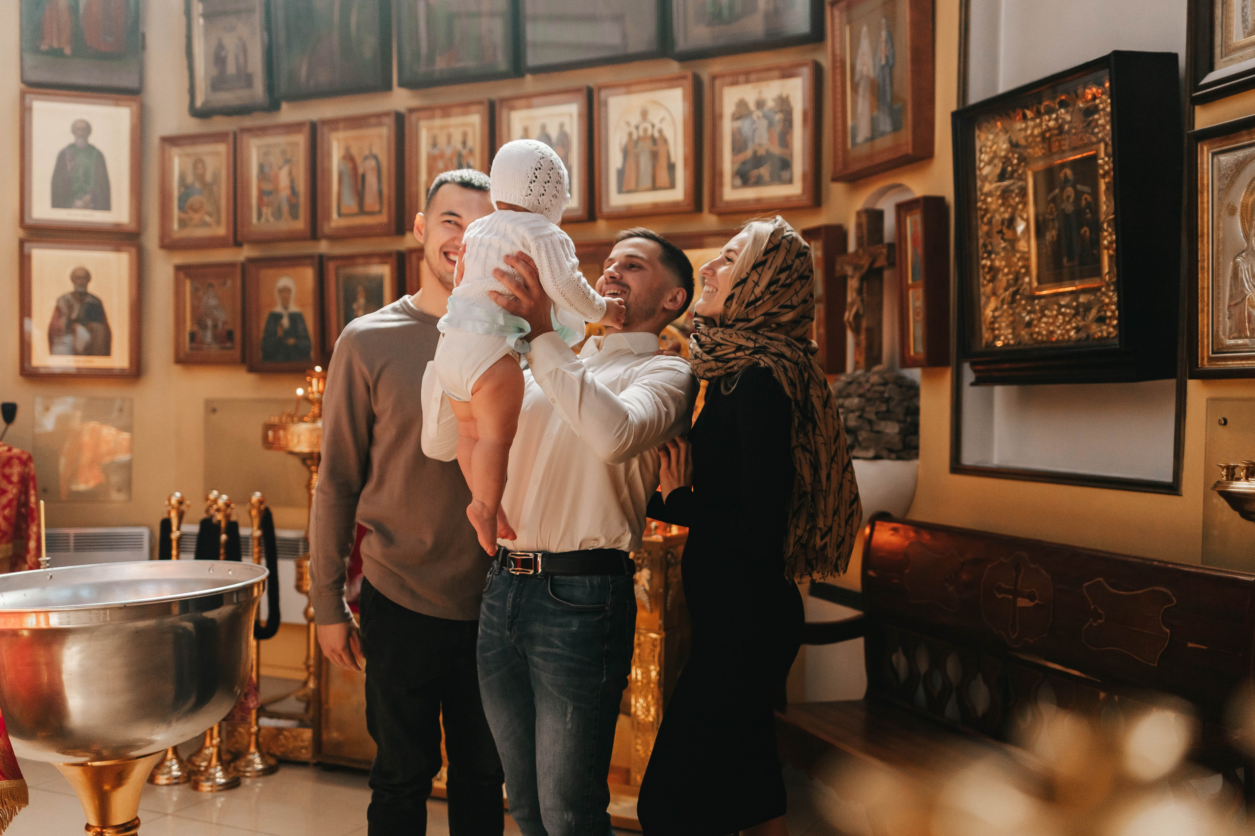 Крещение Лизы. Семейный lifestyle фотограф в Санкт-Петербурге Людмила Пахомова