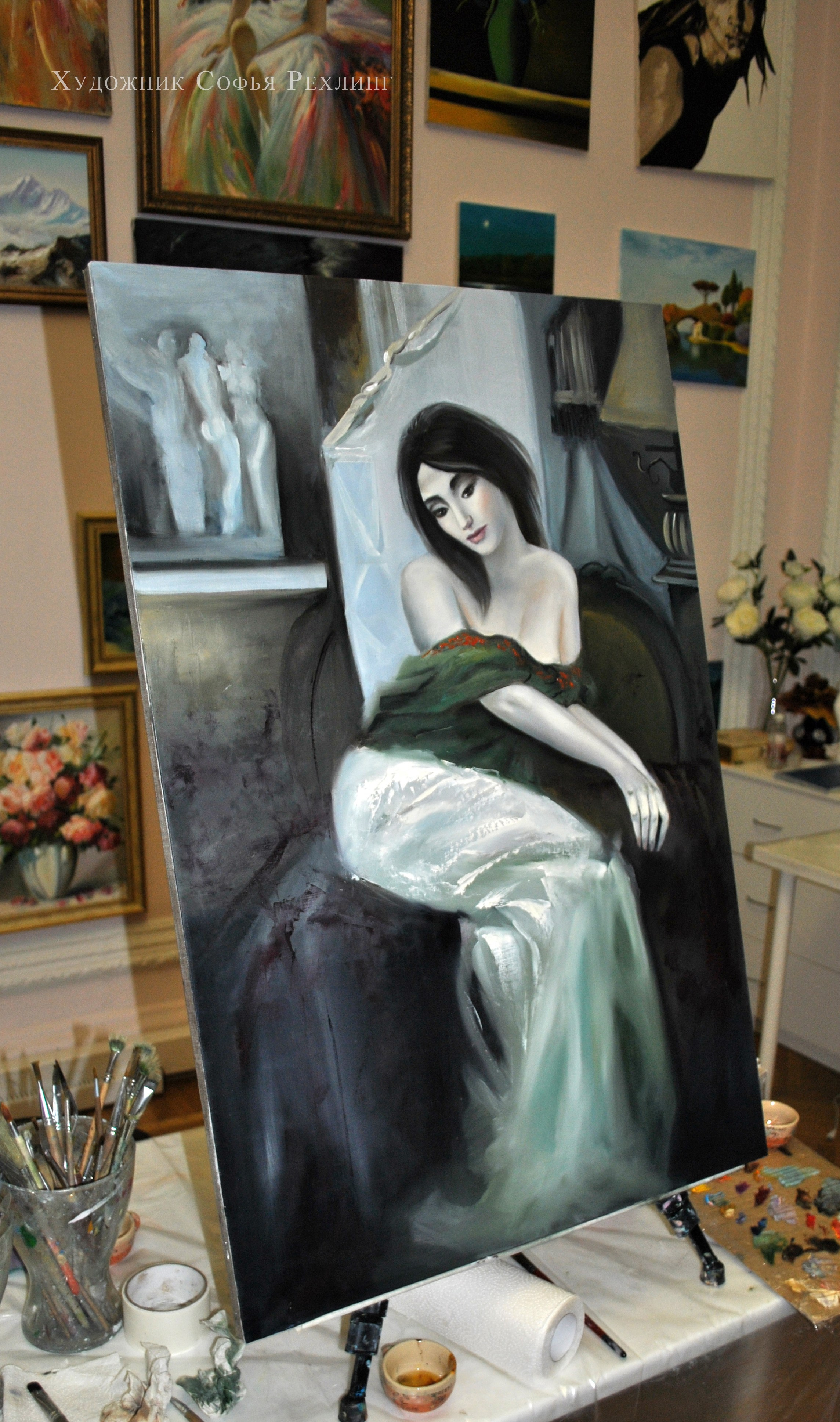 Women’s images → view. Portraits and paintings to order