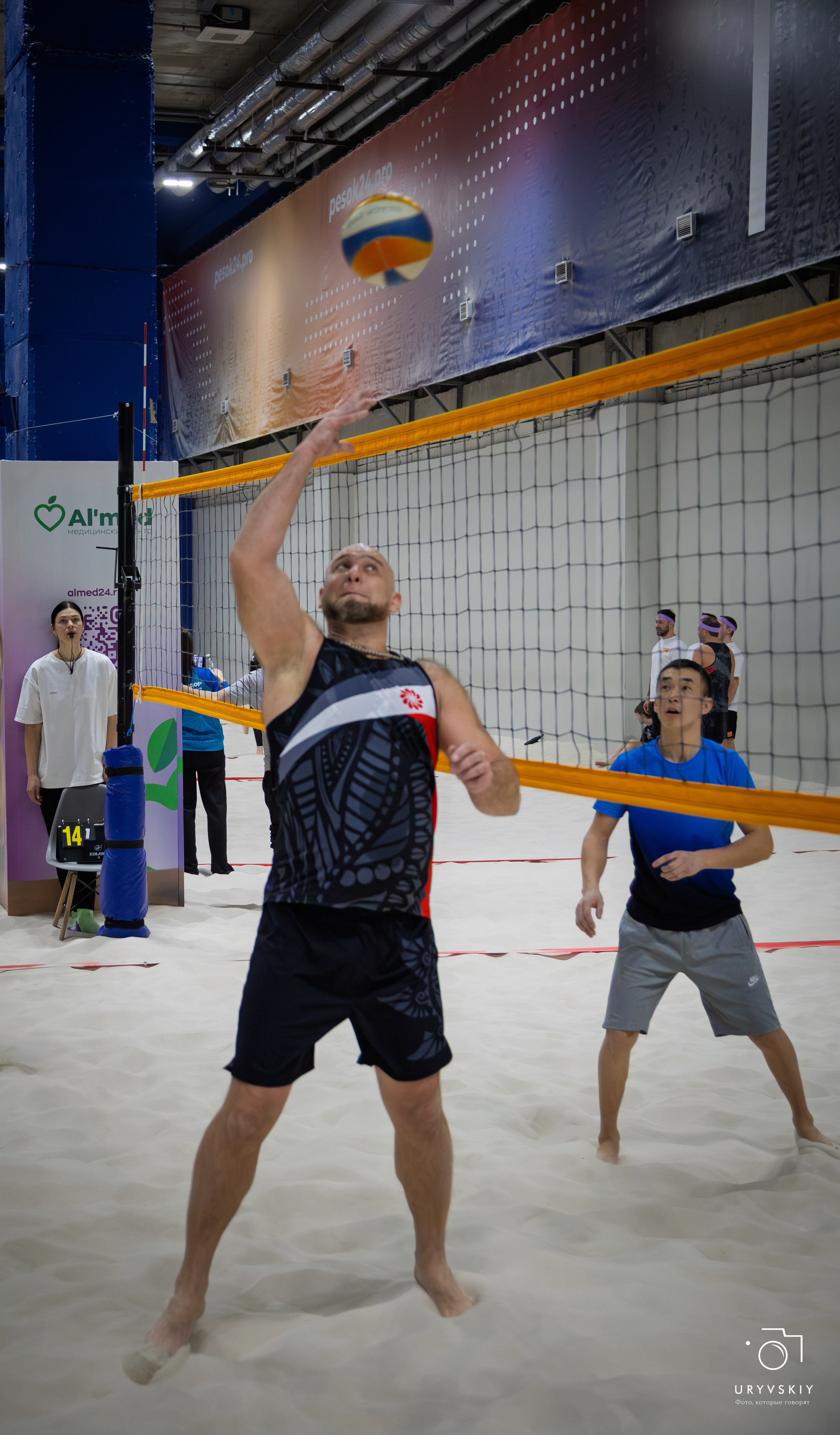 Турнир по пляжному волейболу ГК Командор. Игорь Урывский. Фотограф Красноярск