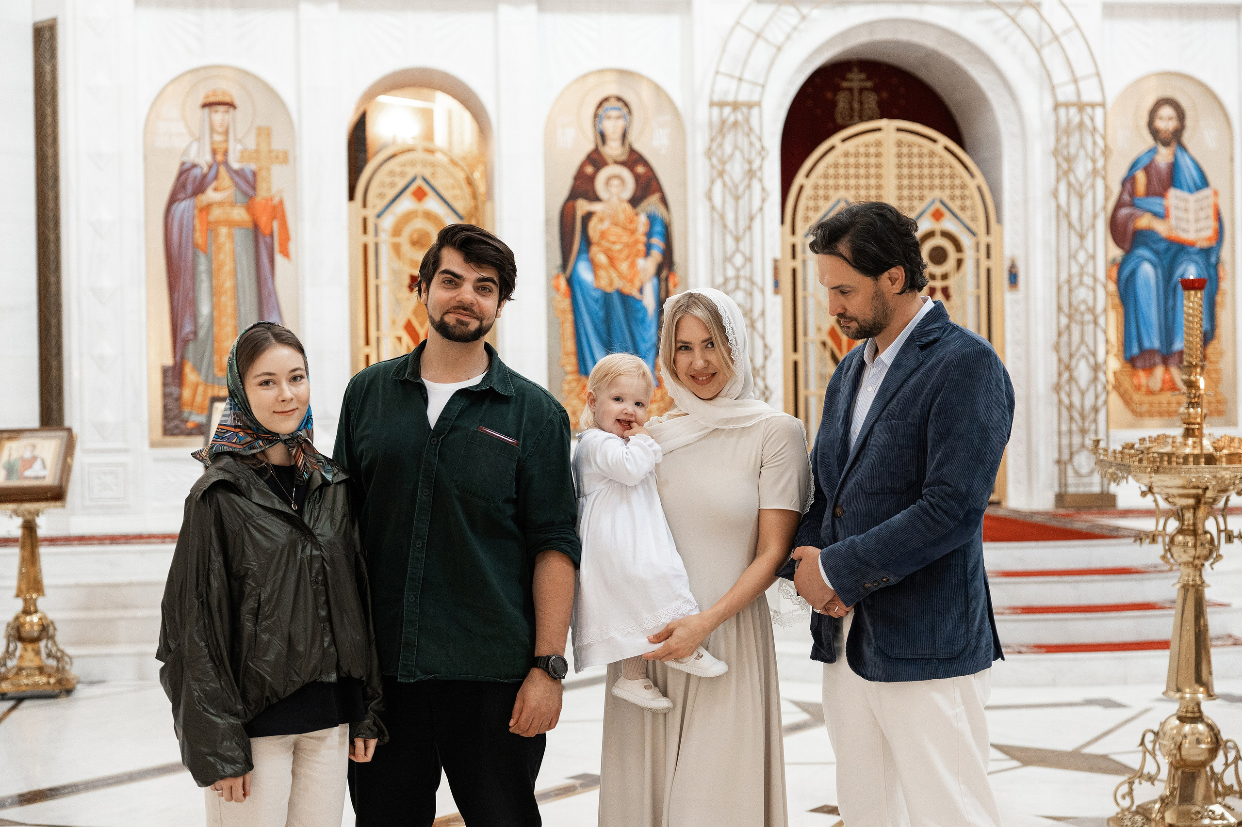 Крещение Аделины. Фотограф Крещение, Выписка москва