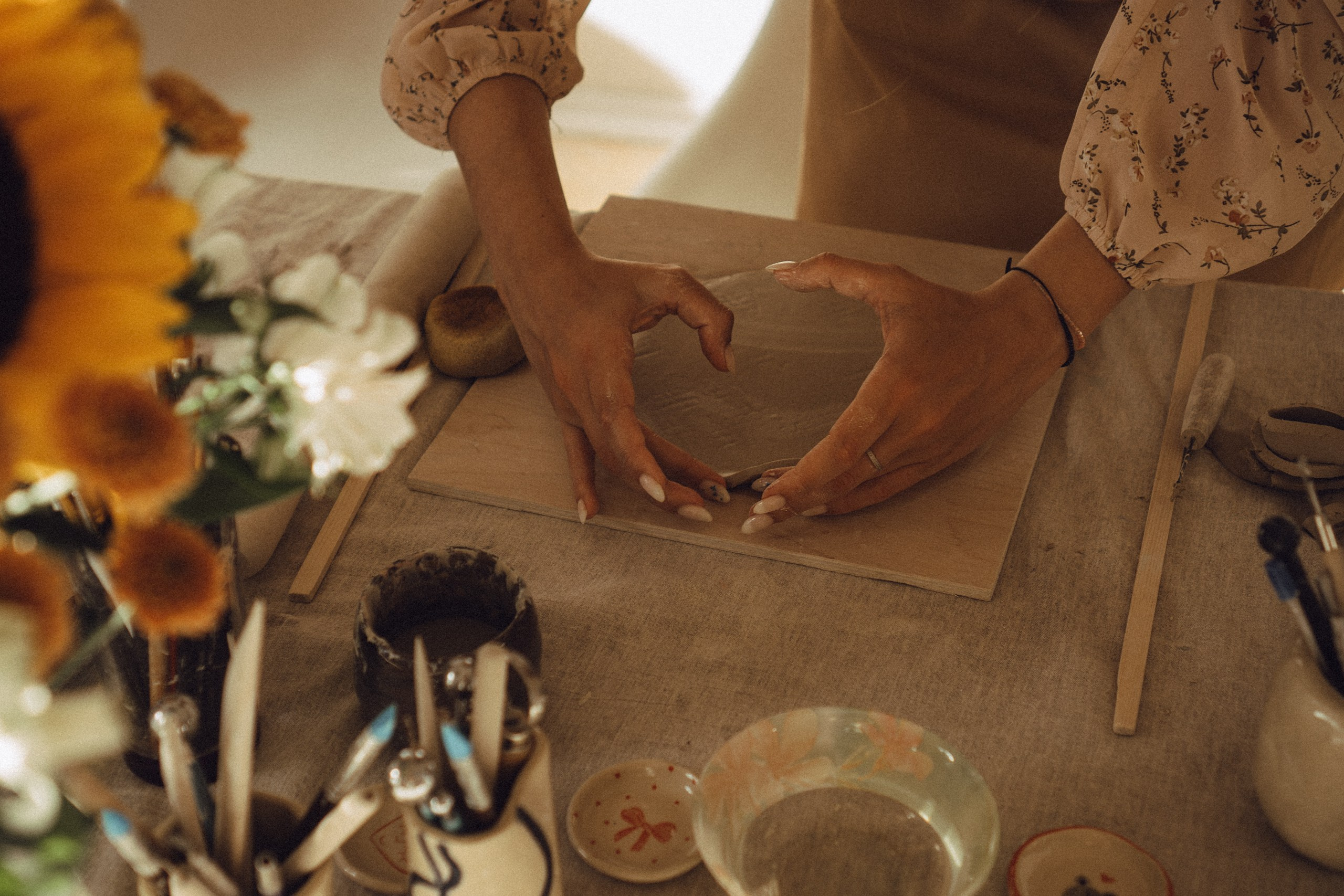 Любовь в студии лепки. Профессиональный фотограф, Санкт-Петербург — Виктория Богомолова