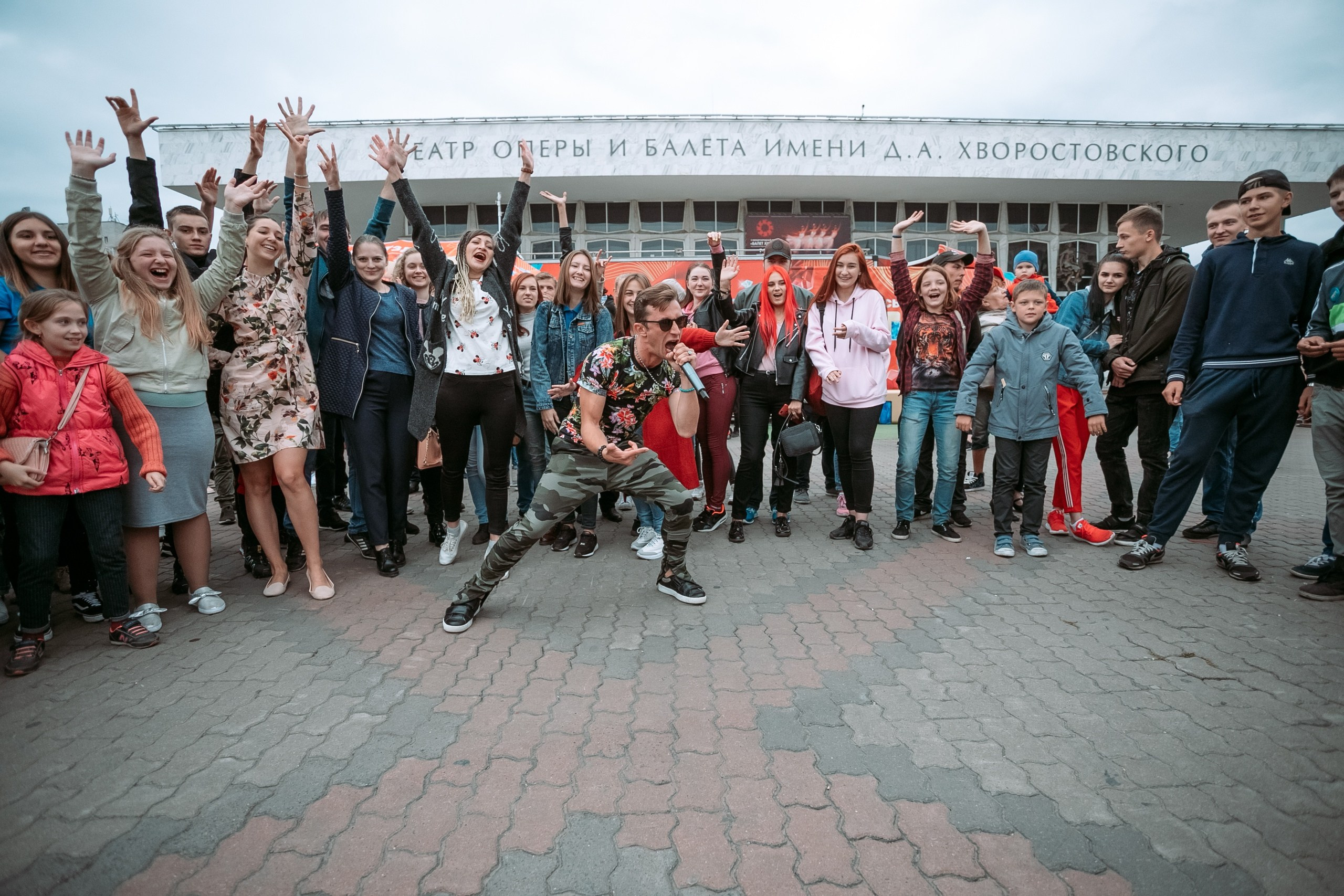Попади на ТНТ @ Театральная площадь. Репортажный фотограф Максим Полянский. Москва, Санкт-Петербург, Красноярск