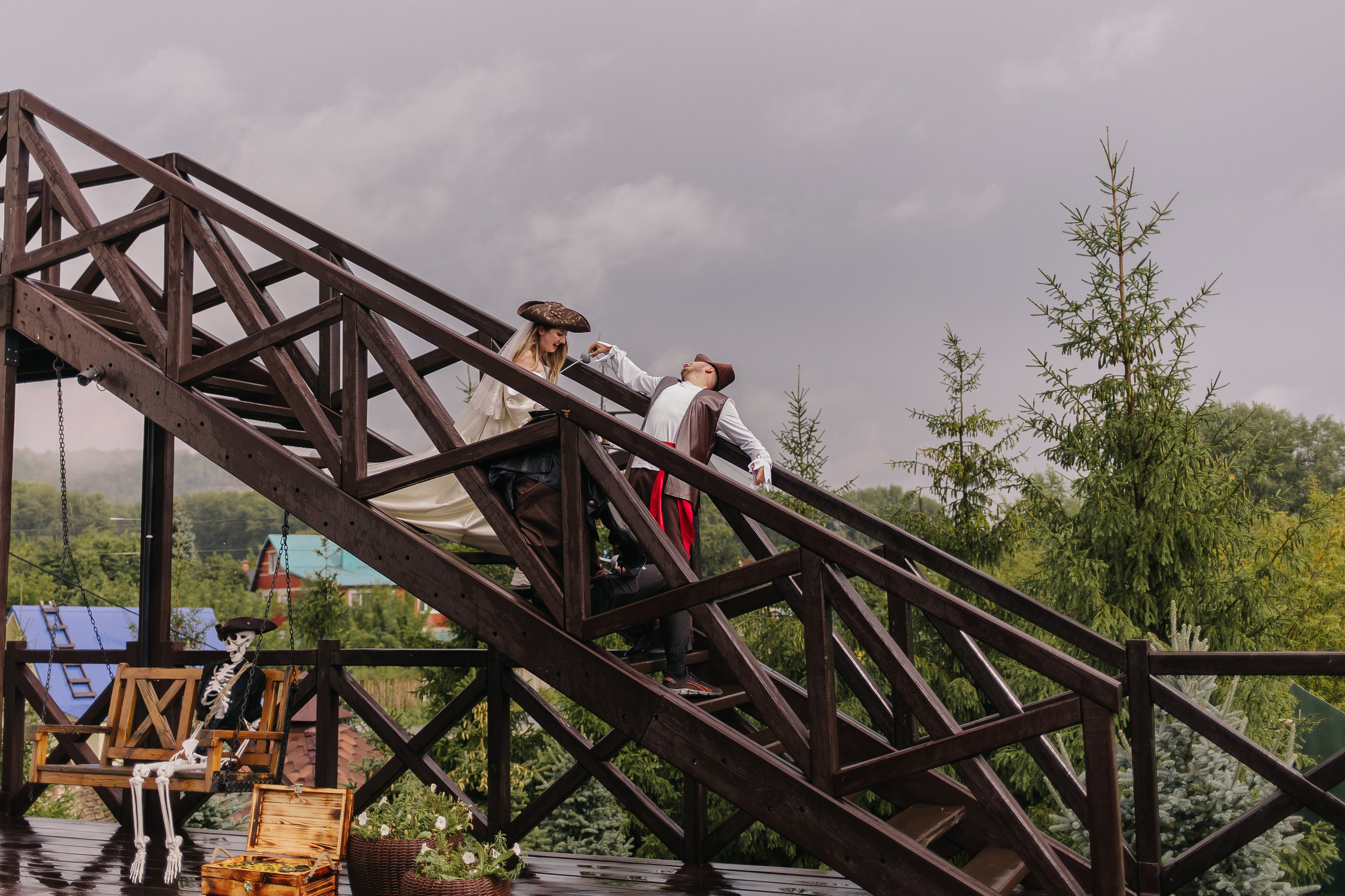 Пиратская свадьба. Свадебный фотограф в Уфе Кира Прозорова