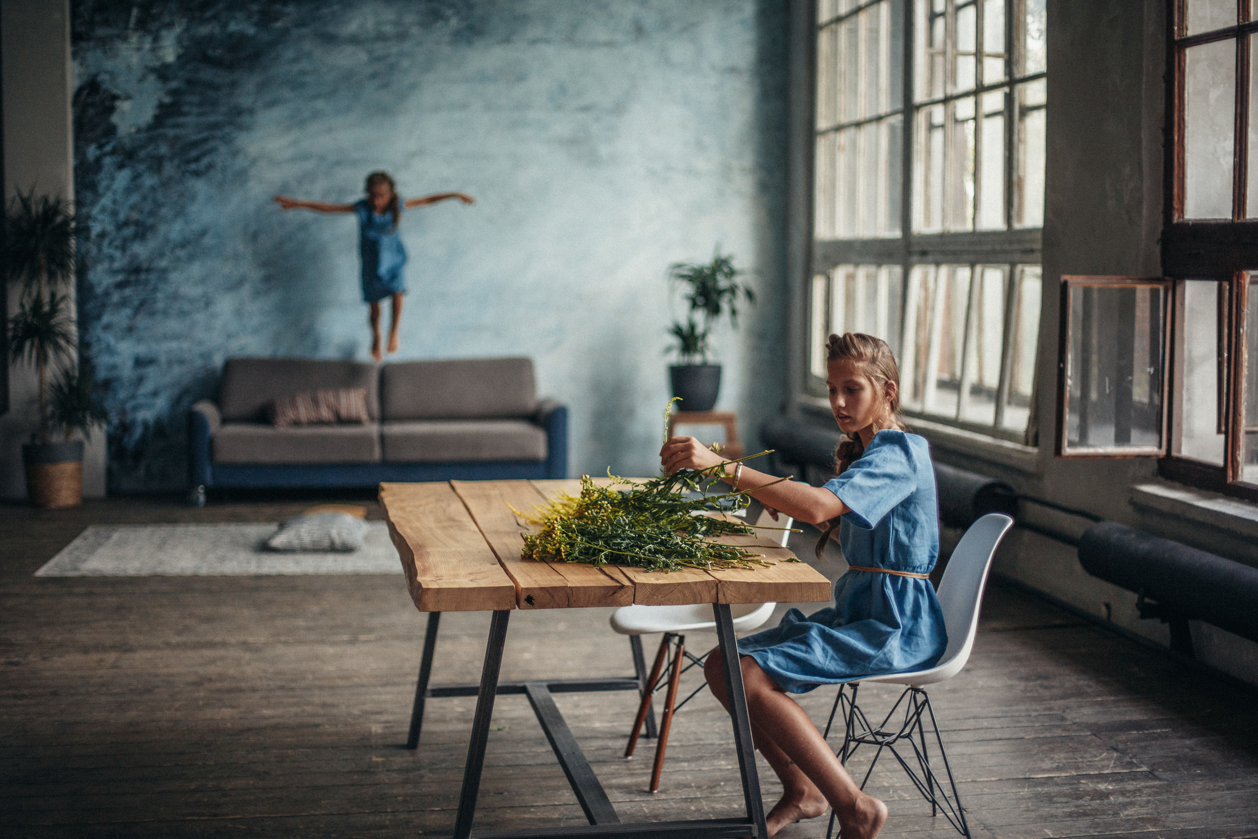 Три сестры. Семейный, женский фотограф Москве Лиза Лутцева