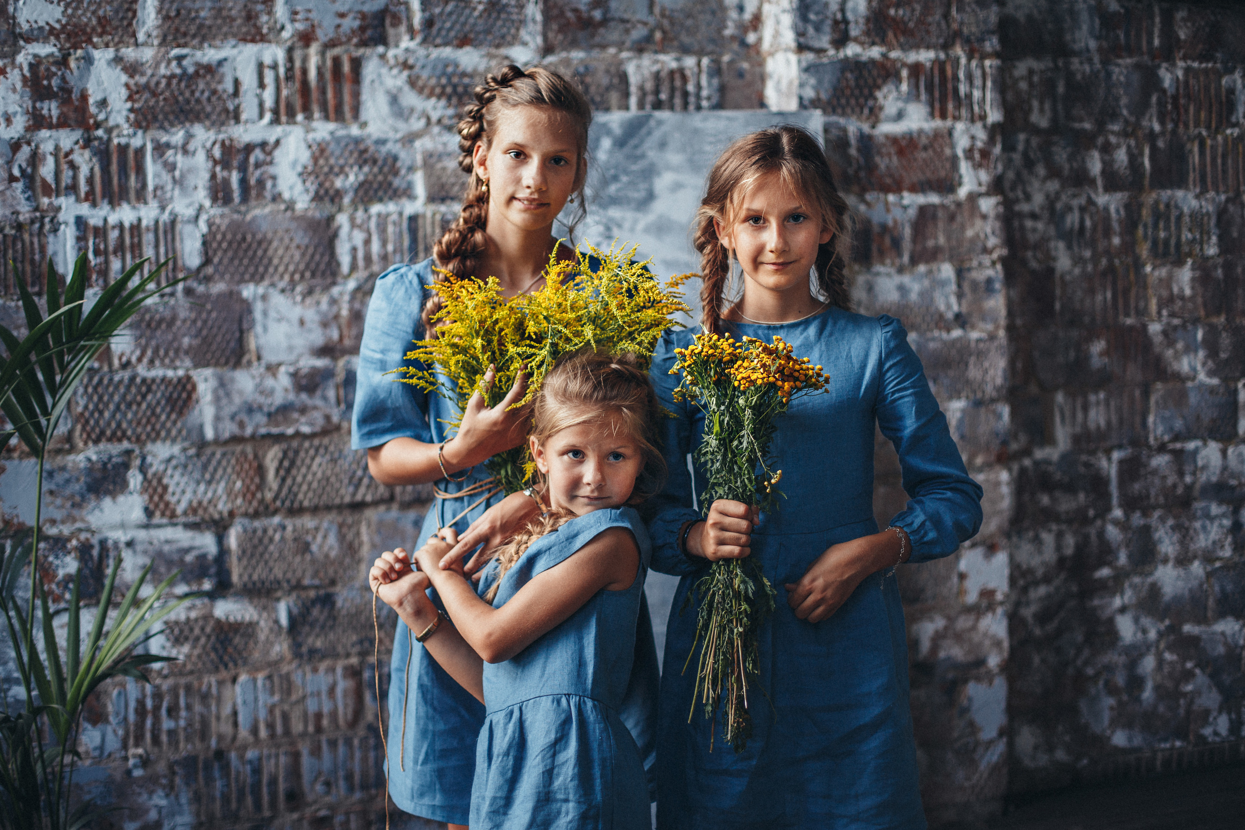 Три сестры. Семейный, женский фотограф Москве Лиза Лутцева